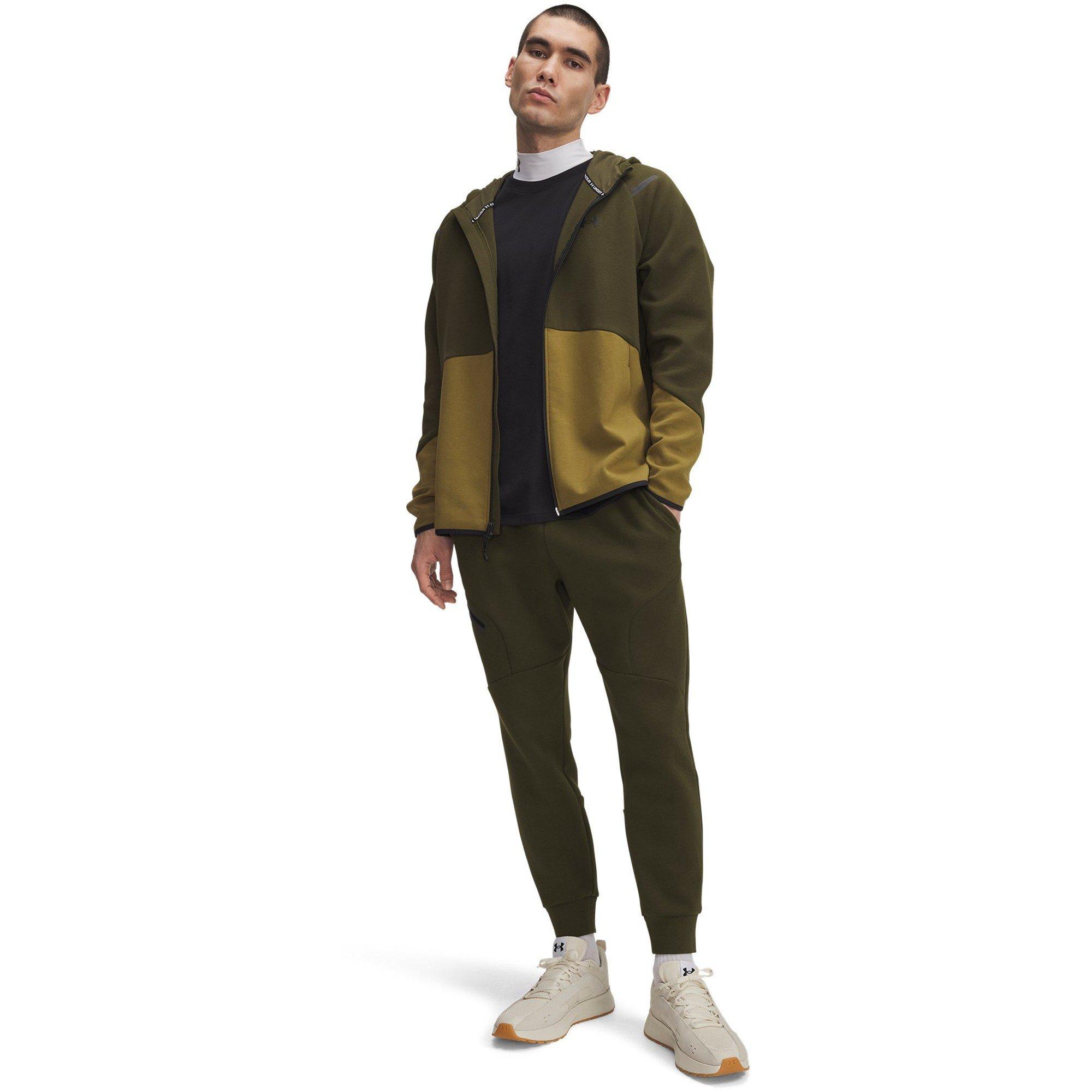 Groen - Under Armour - Men's Unstoppable Closed Hem Fleece Joggers - 4