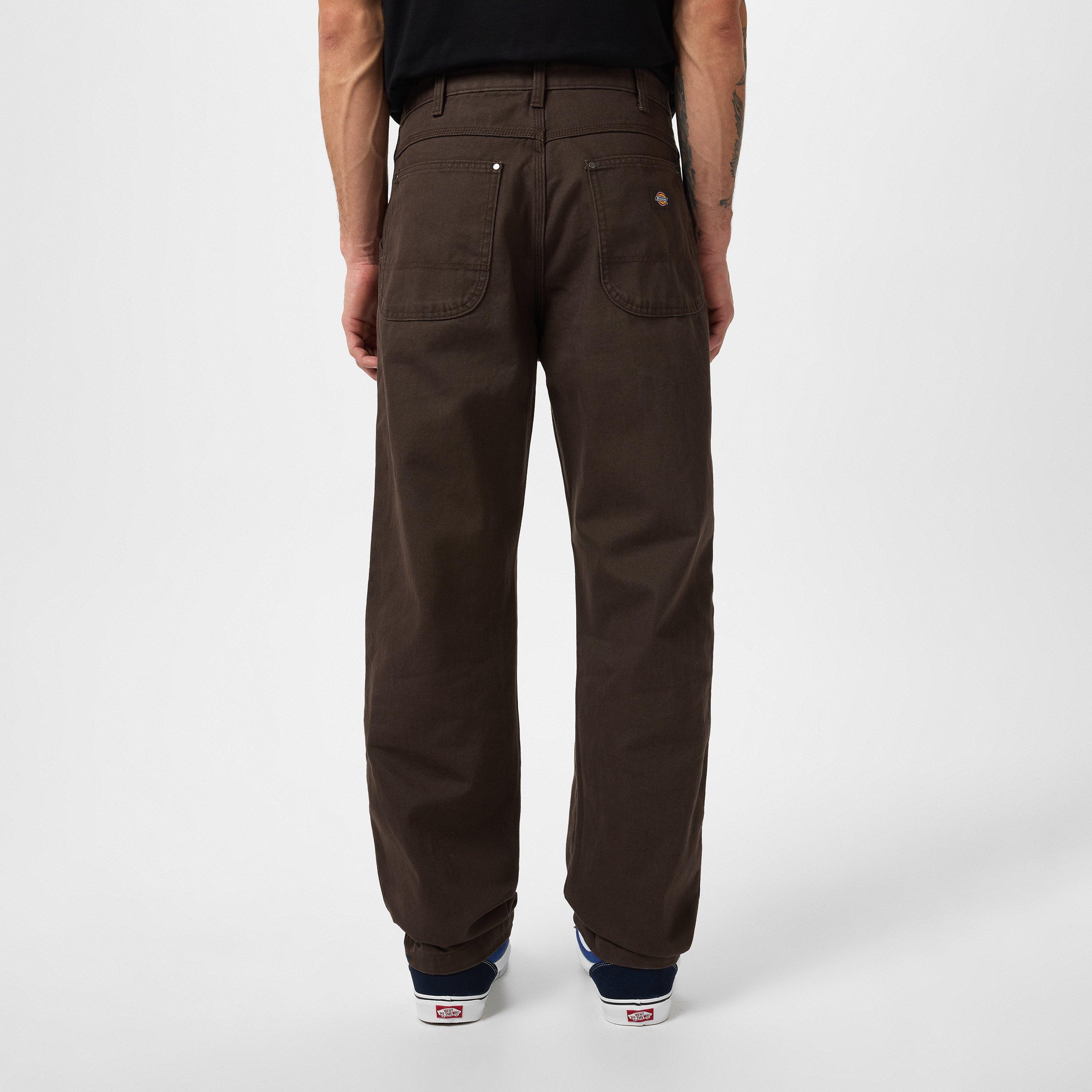 Dark Brown - Dickies - Straight Trousers - 3