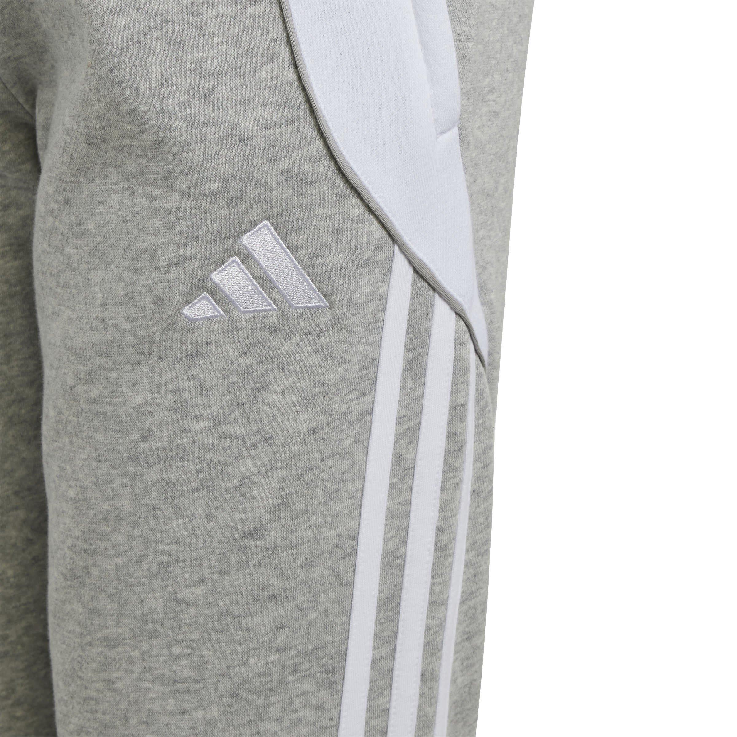 MGREYH/WHITE - adidas - Performance Tracksuit Bottom - 6