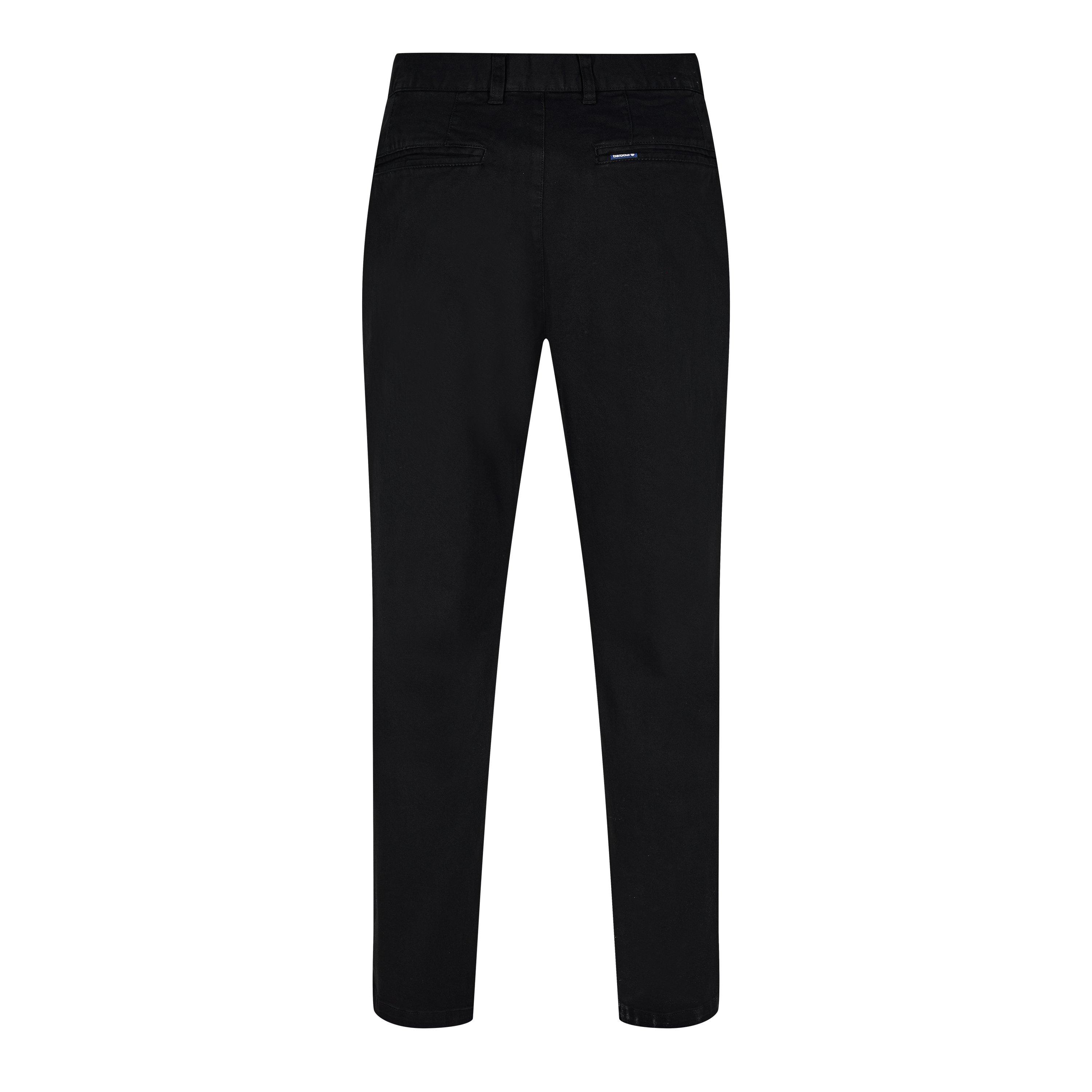 Black BK31 - Barbour - Washed Stretch Tailored Trousers - 2