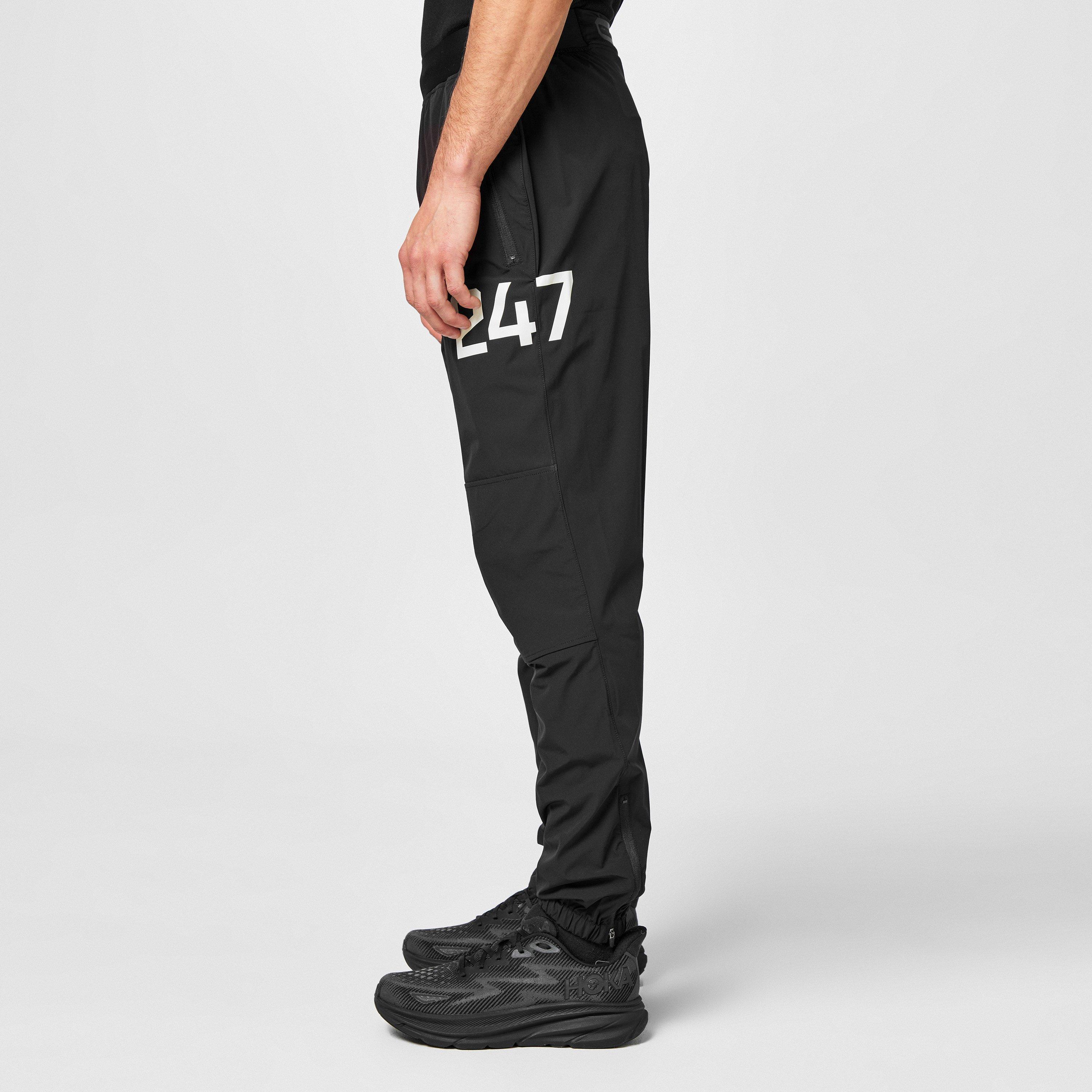 Jet Black - Represent 247 - Men's 247 Nylon Training Pants - 6