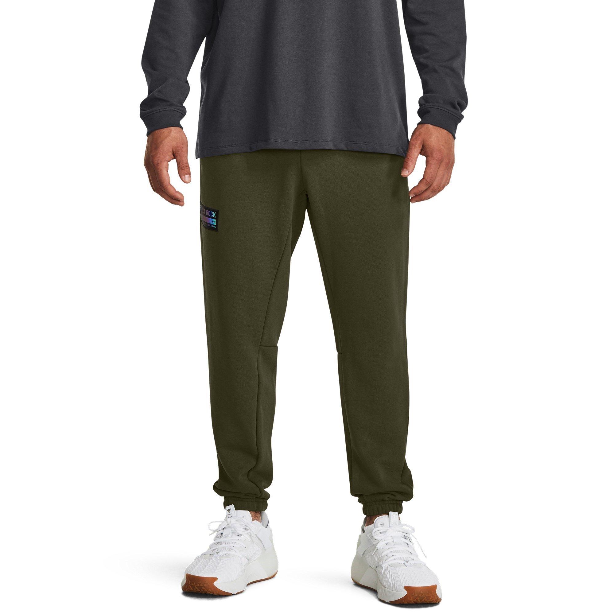 Groen - Under Armour - Project Rock Heavyweight Jogging Bottoms Mens - 2