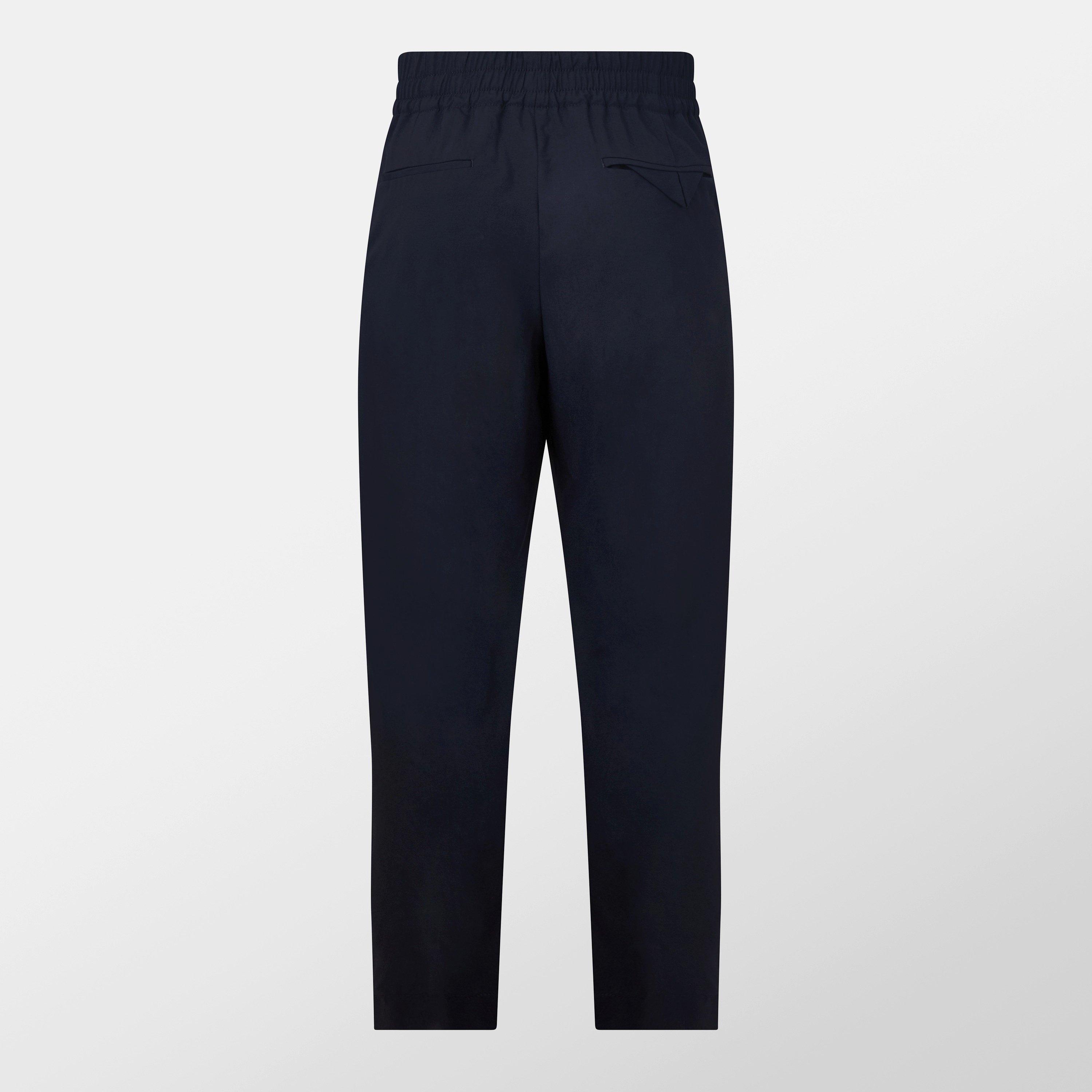 Midnight Blue - Bottega Veneta - Men's Wool Straight Leg Trousers - 2