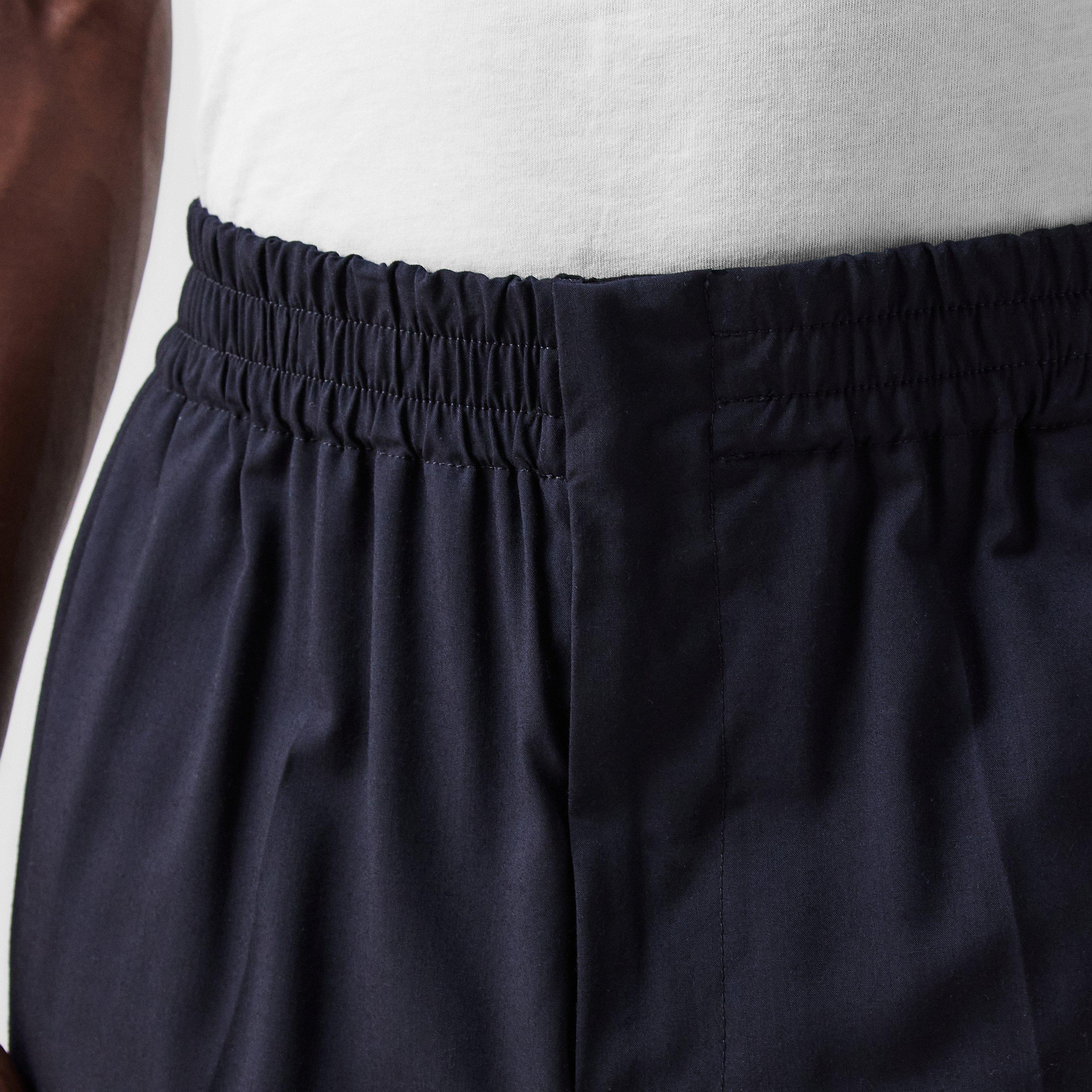 Midnight Blue - Bottega Veneta - Men's Wool Straight Leg Trousers - 5