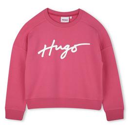 Hugo Big Logo Crewneck Juniors