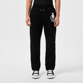 Pretty Boy Ugly World Hotel Crest Jogging Bottoms