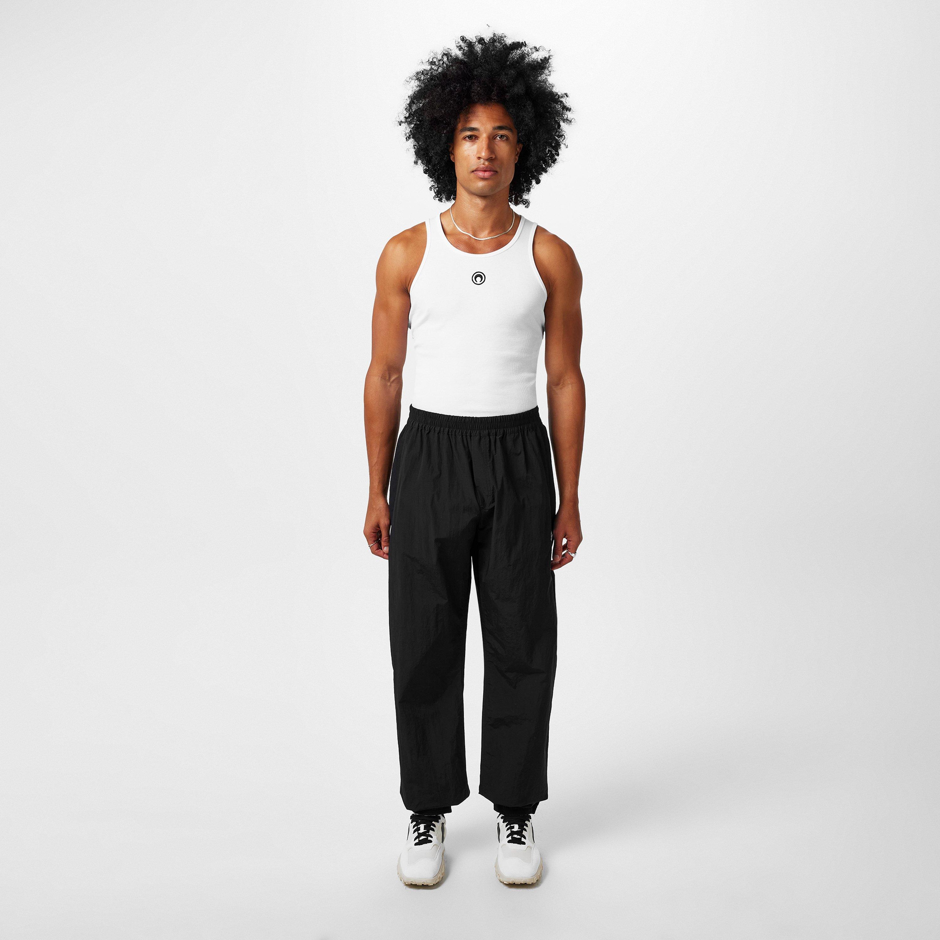 Black - Marine Serre - Sport Track Pants - 4