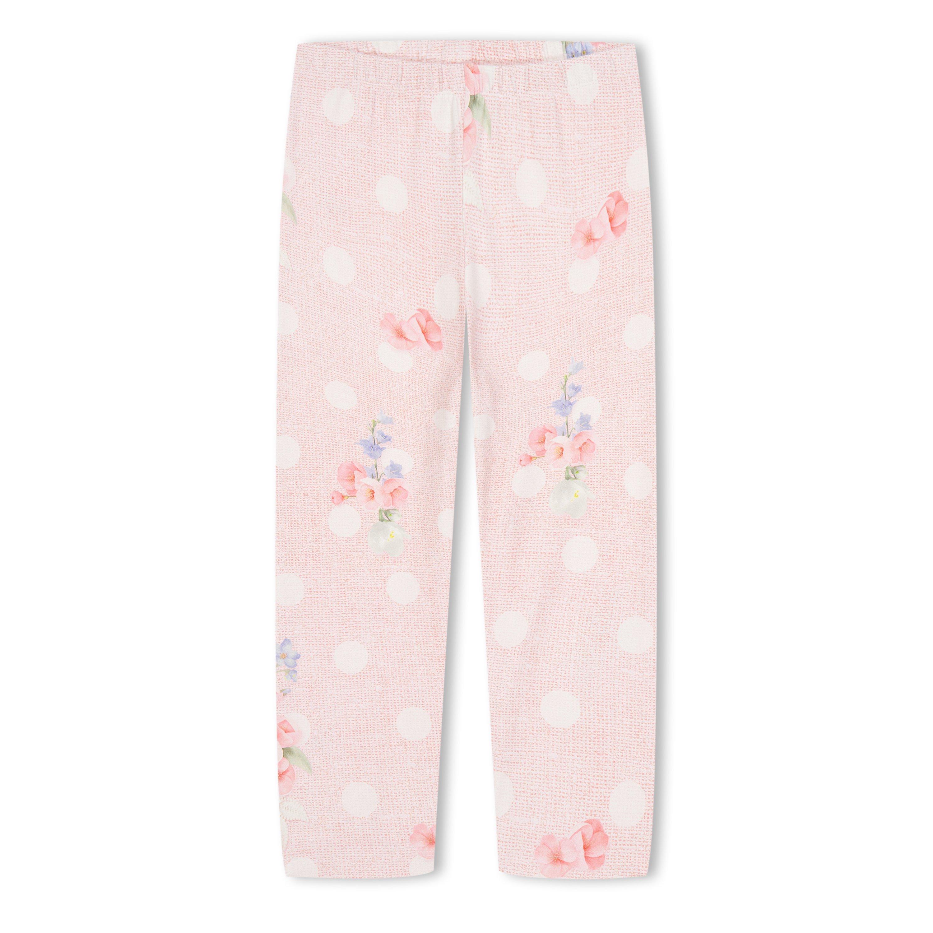 Off White 870 - LAPIN HOUSE - Kids' White and Pink Print Clothing Set - 3