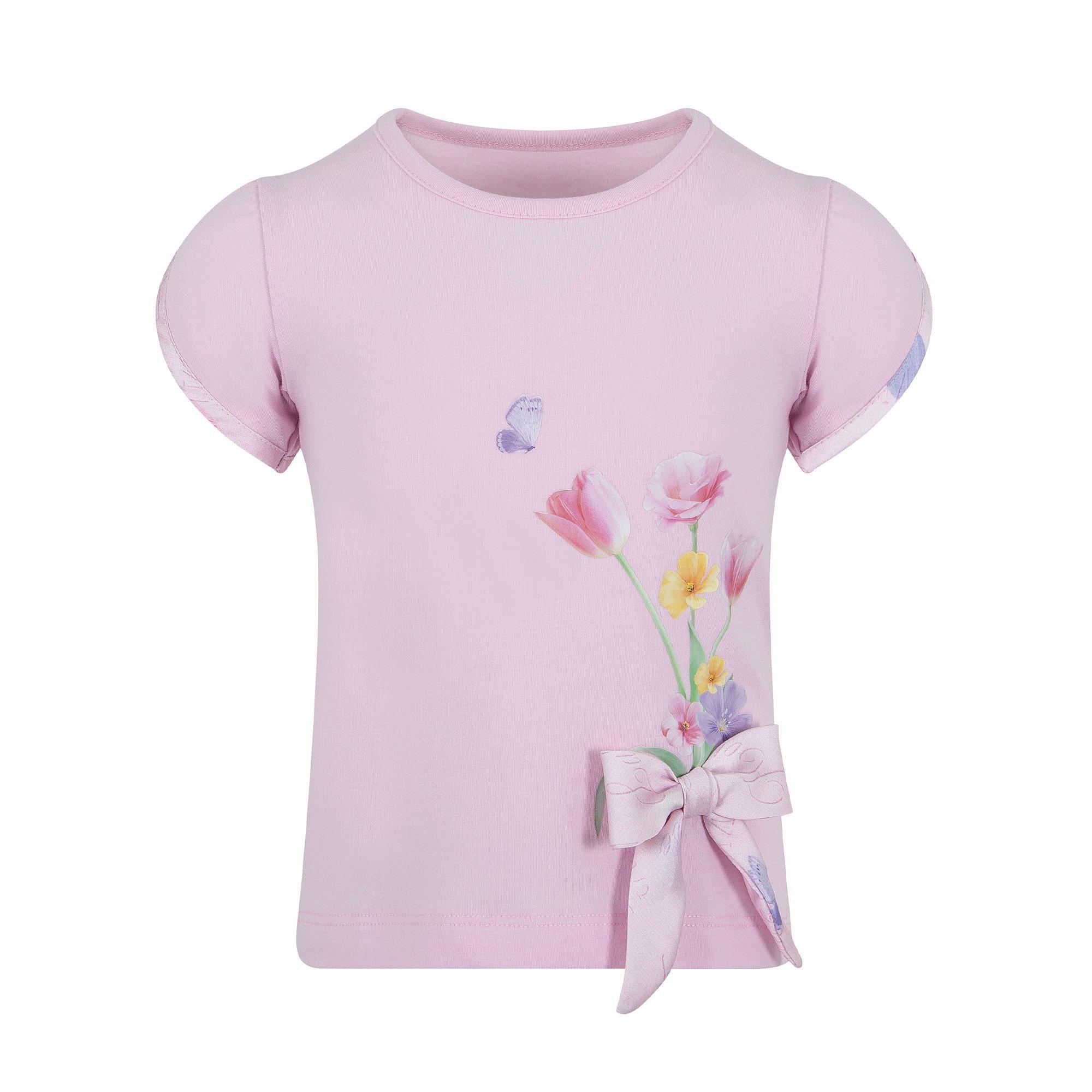 Bebe Pink 531 - LAPIN HOUSE - Kids' T-Shirt and Legging Set - 3