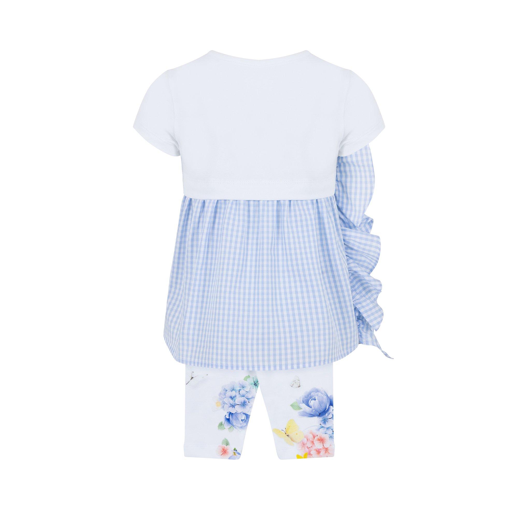 White 900 - LAPIN HOUSE - Kids' Floral Clothing Set - 2