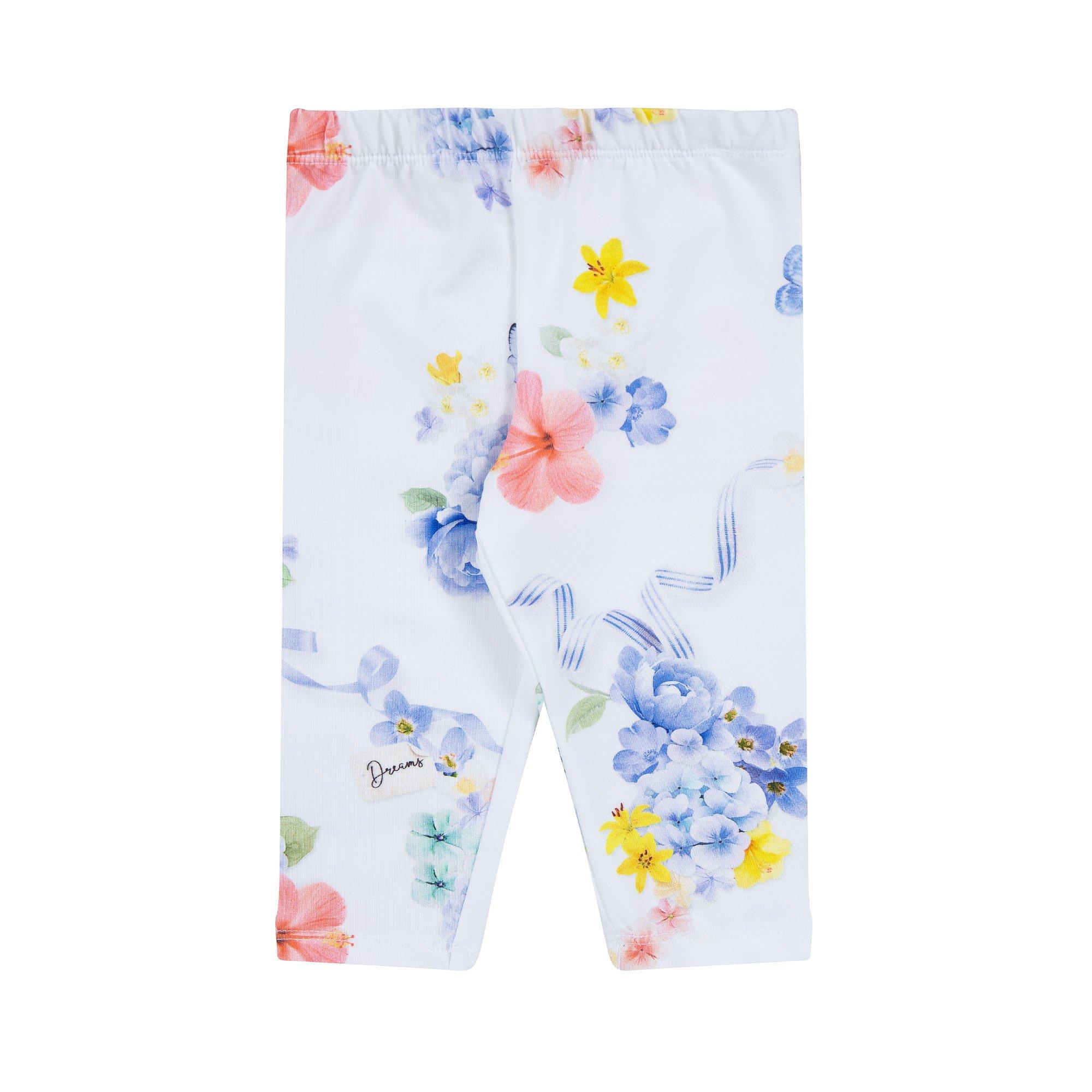 White 900 - LAPIN HOUSE - Kids' Floral Clothing Set - 5