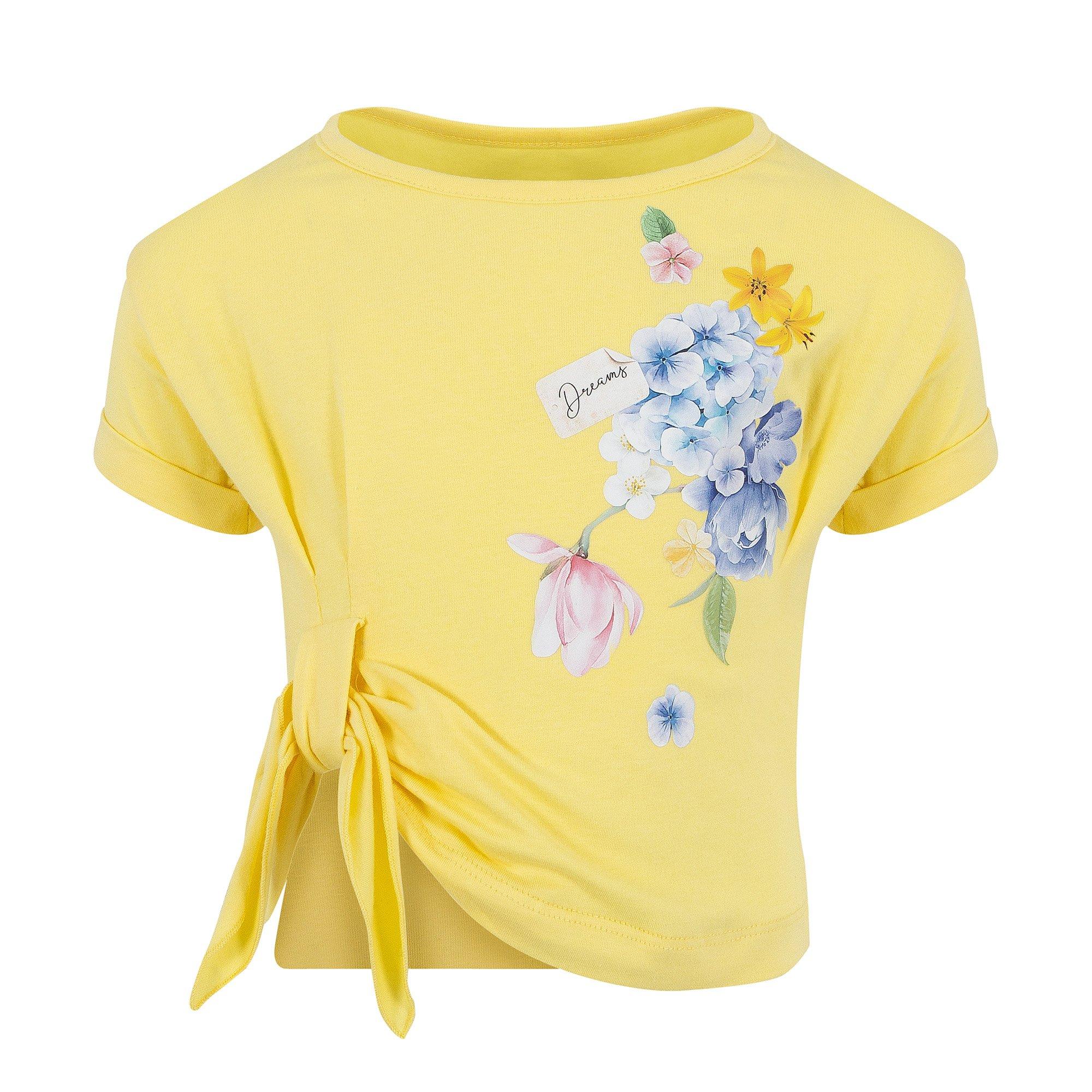 Citron Yell 702 - LAPIN HOUSE - Kids' Floral Print Clothing Set - 3