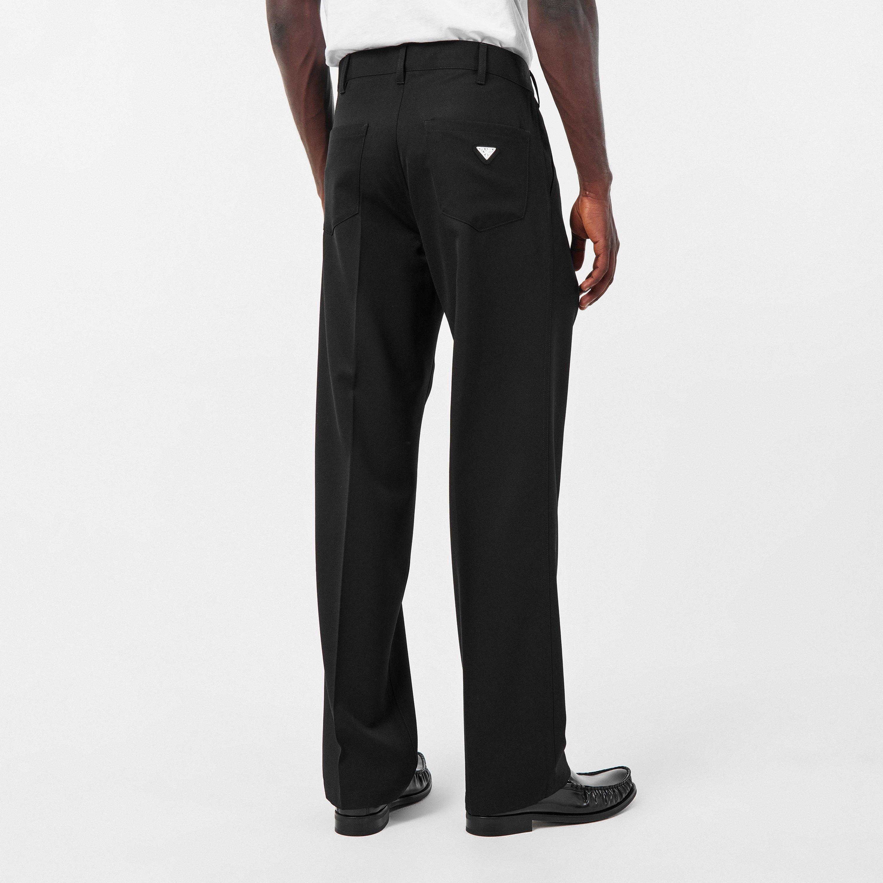 Nero - Prada - Men's Slim Fit Trousers - 4