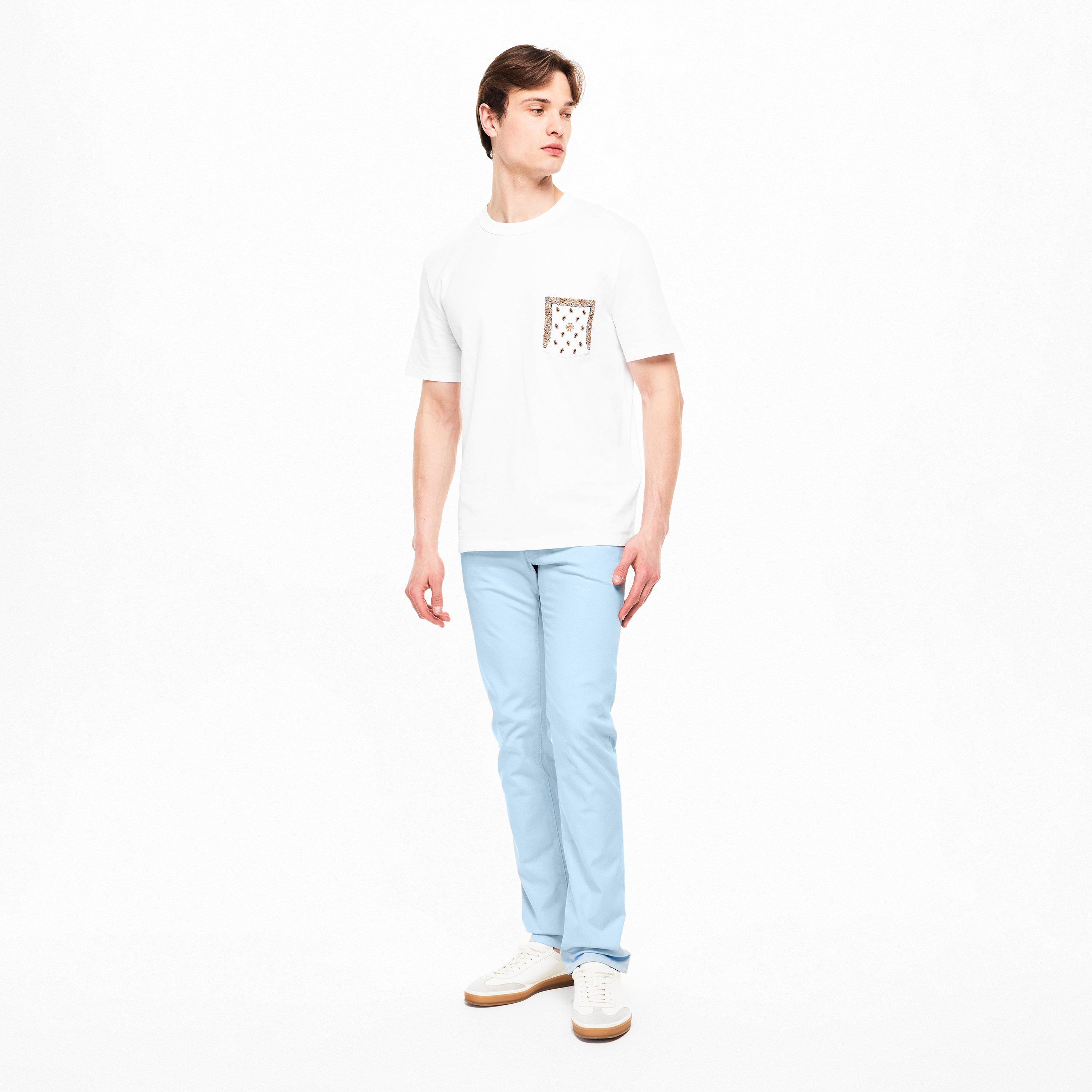 X75 Sky Blue - Jacob Cohen - Men's Bard Pocket Trousers - 6