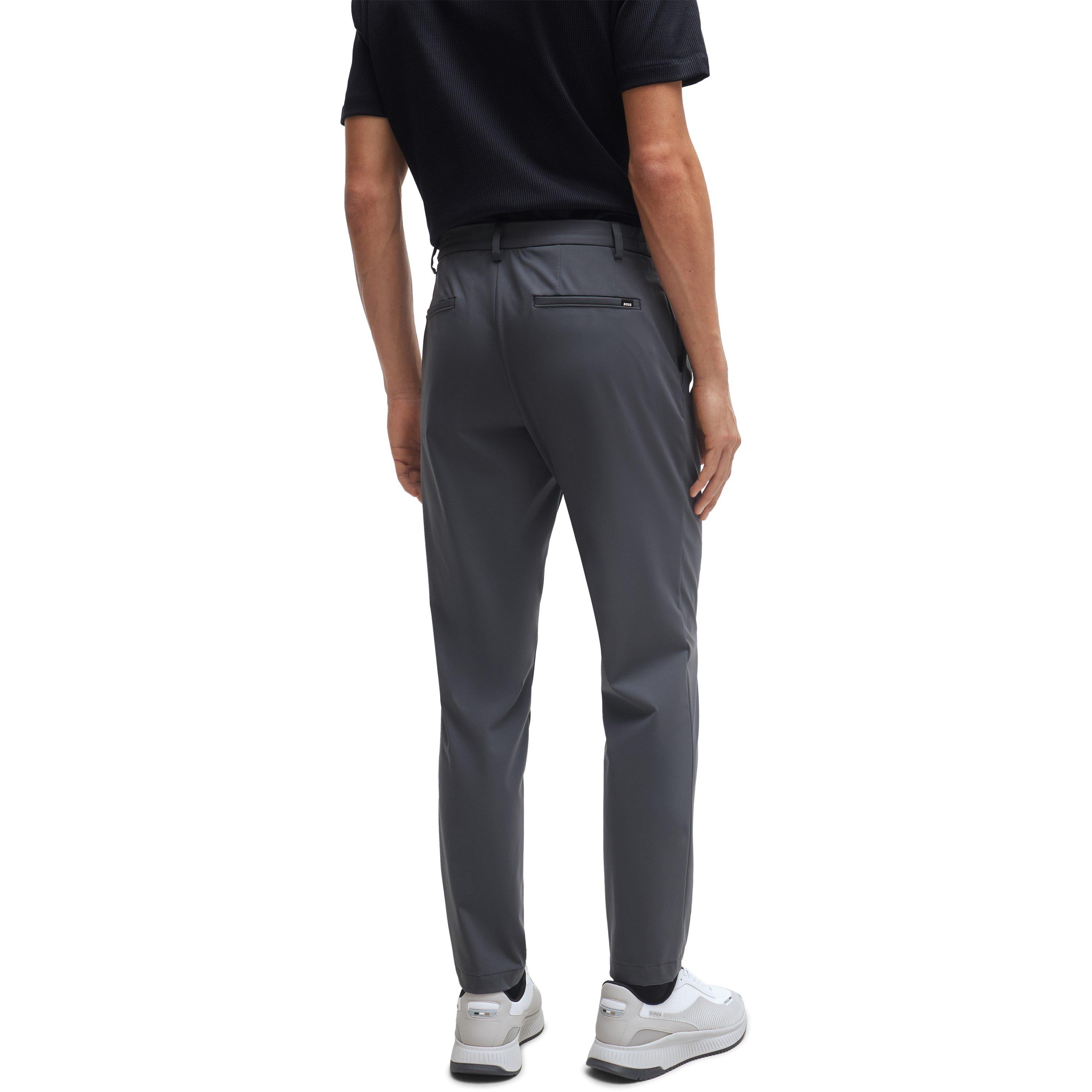 Med Grey - Boss - Men's P-Genius Slim Fit Trousers - 2