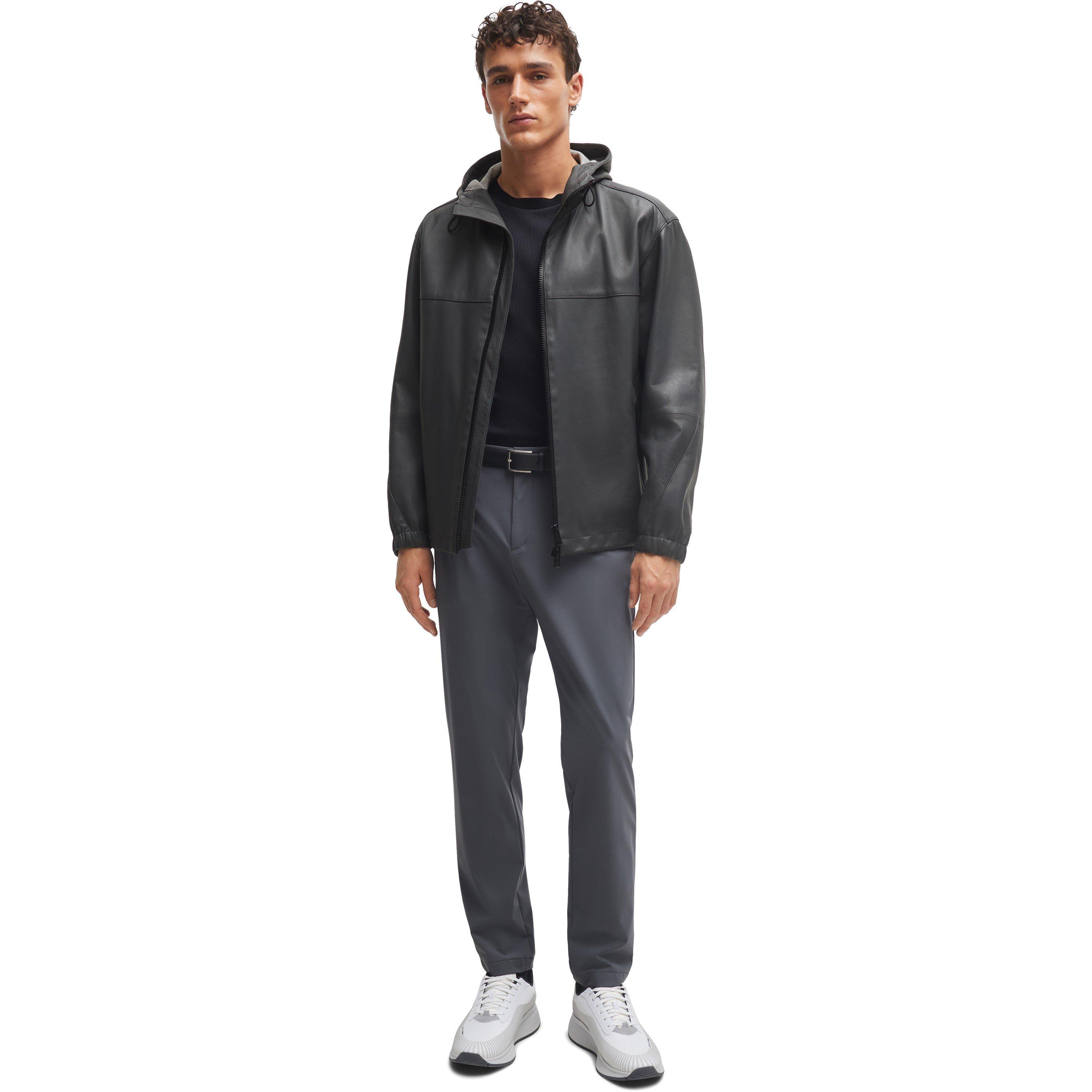 Med Grey - Boss - Men's P-Genius Slim Fit Trousers - 3