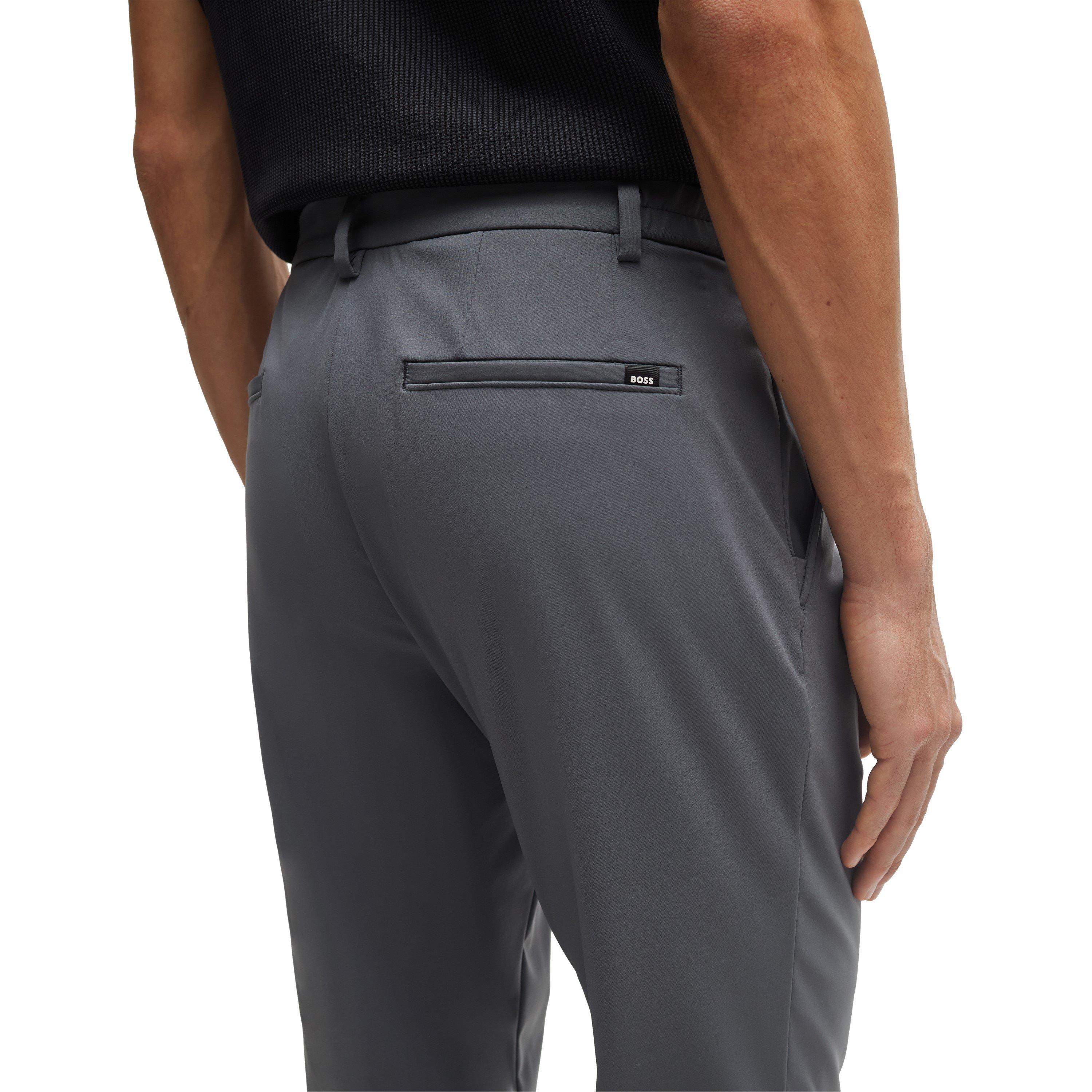 Med Grey - Boss - Men's P-Genius Slim Fit Trousers - 4