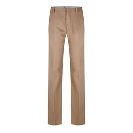 Off White Slim Fit Trousers