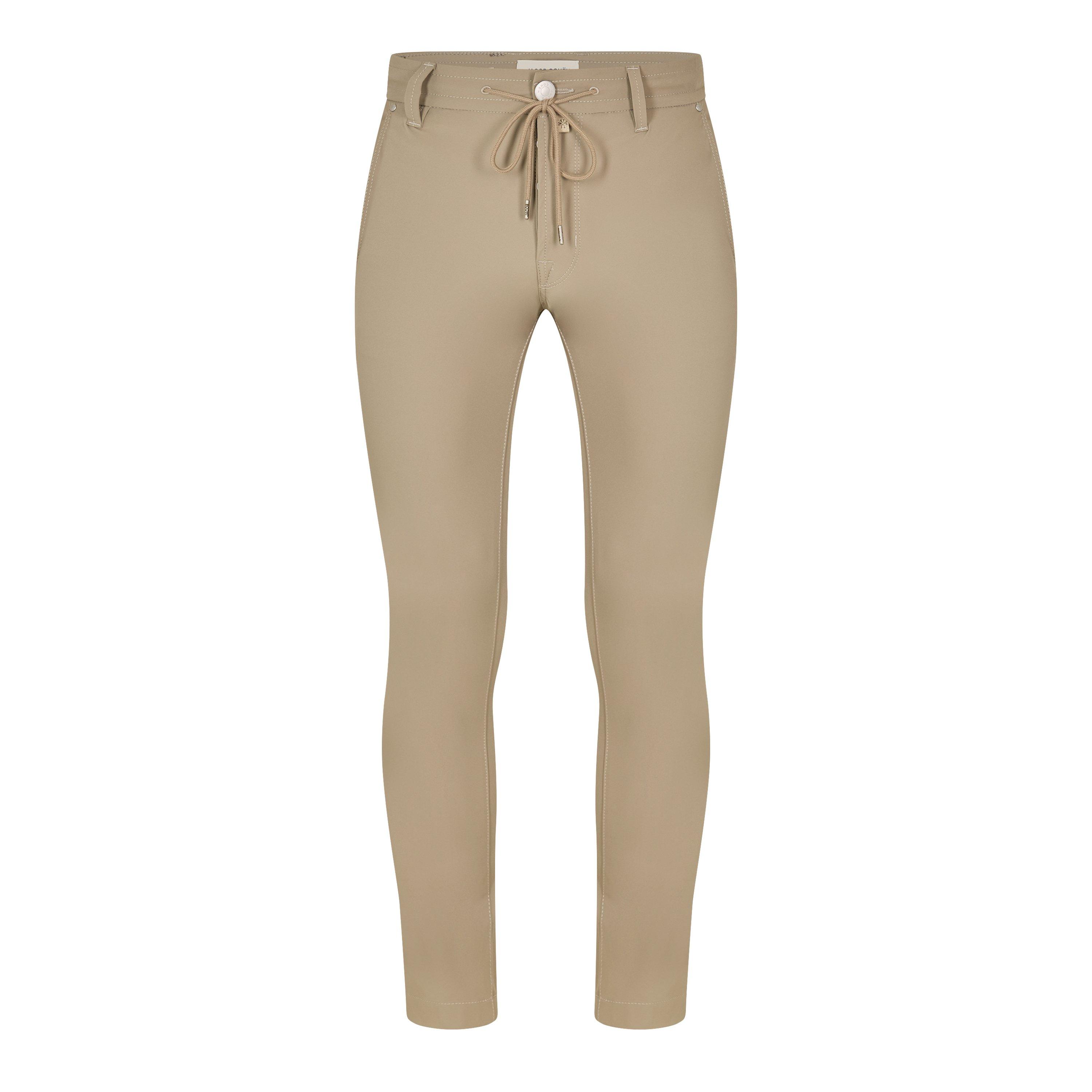 D77 Beige - Jacob Cohen - Men's Slim Fit Trousers - 1