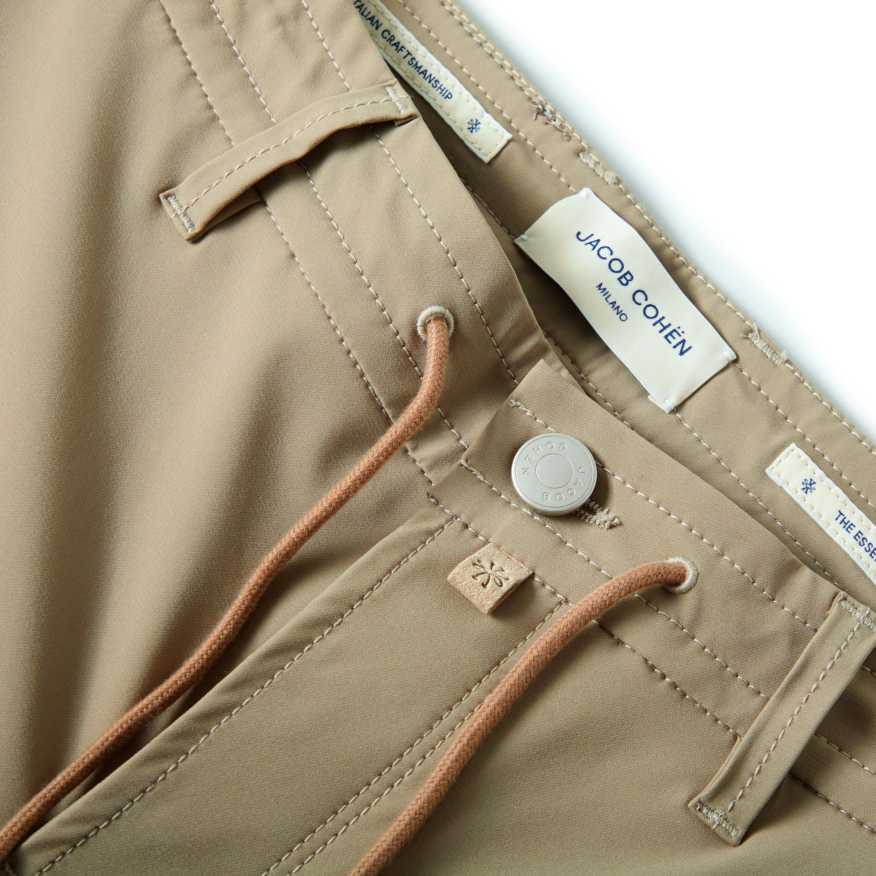 D77 Beige - Jacob Cohen - Men's Slim Fit Trousers - 3