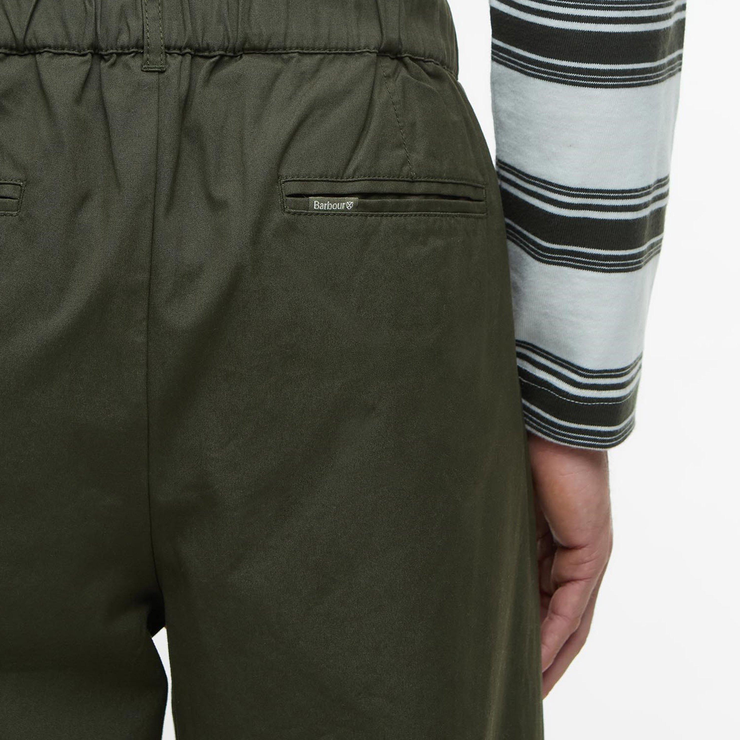 Olive - Barbour - Mens Cole Trousers - 4