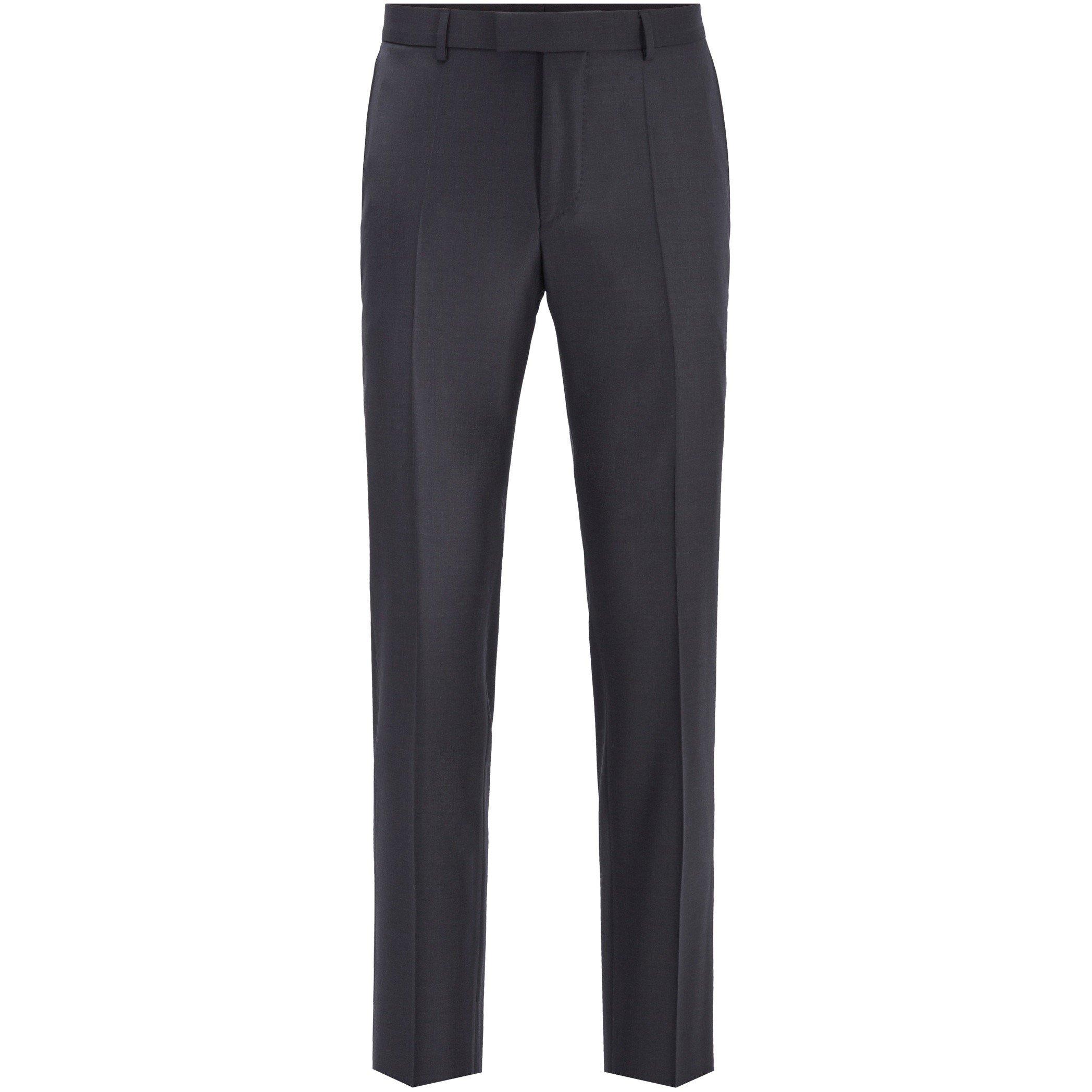 Boss Men's Slim Fit Trousers - Open Grey - 38W R