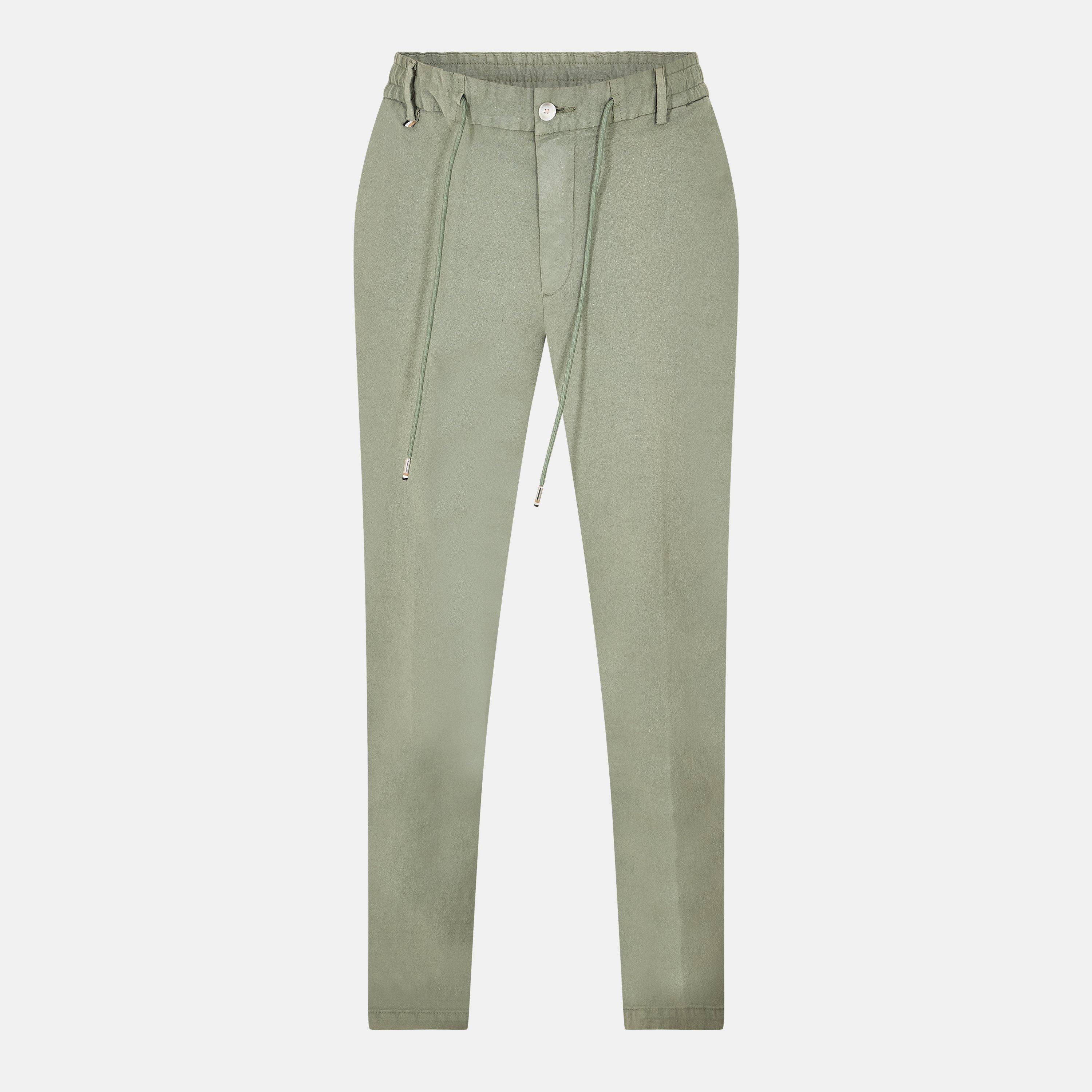 Boss Men's Kane Ds Slim Fit Trousers - Open Green - 38W R