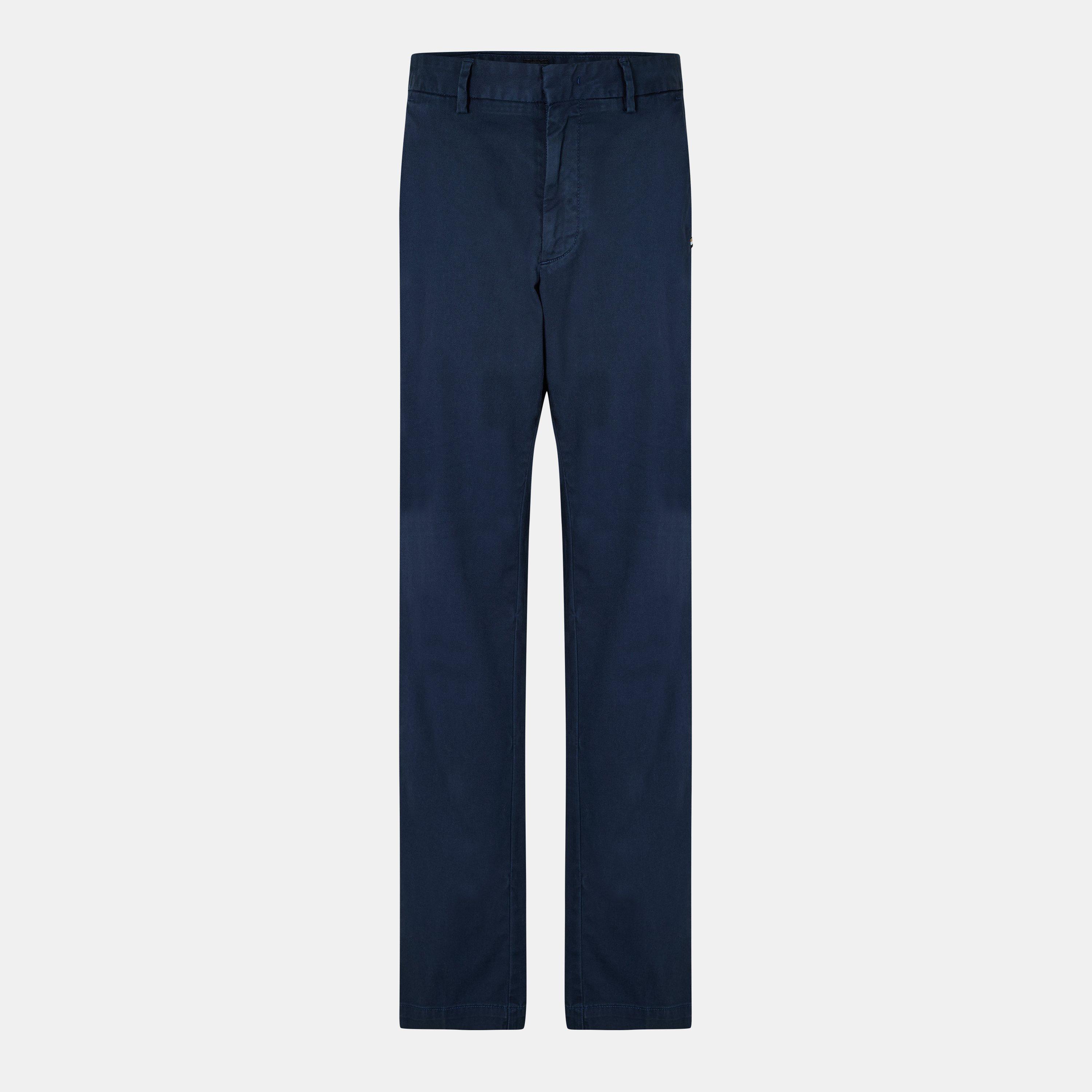 Azul Escuro - Boss - Men's Kaito1 Slim Fit Trousers - 1