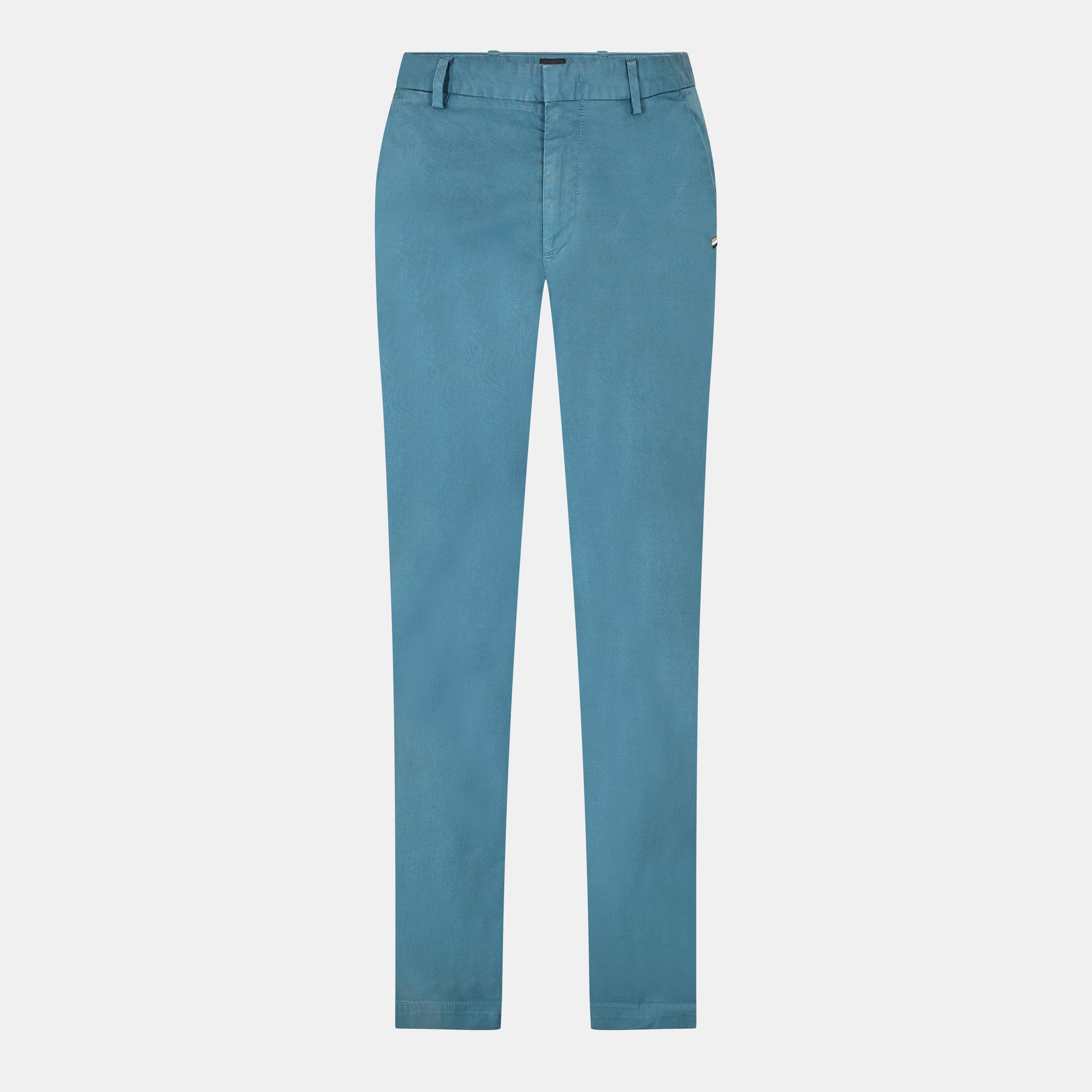 Boss Men's Kaito1 Slim Fit Trousers - Turq/Aqua - 38W R
