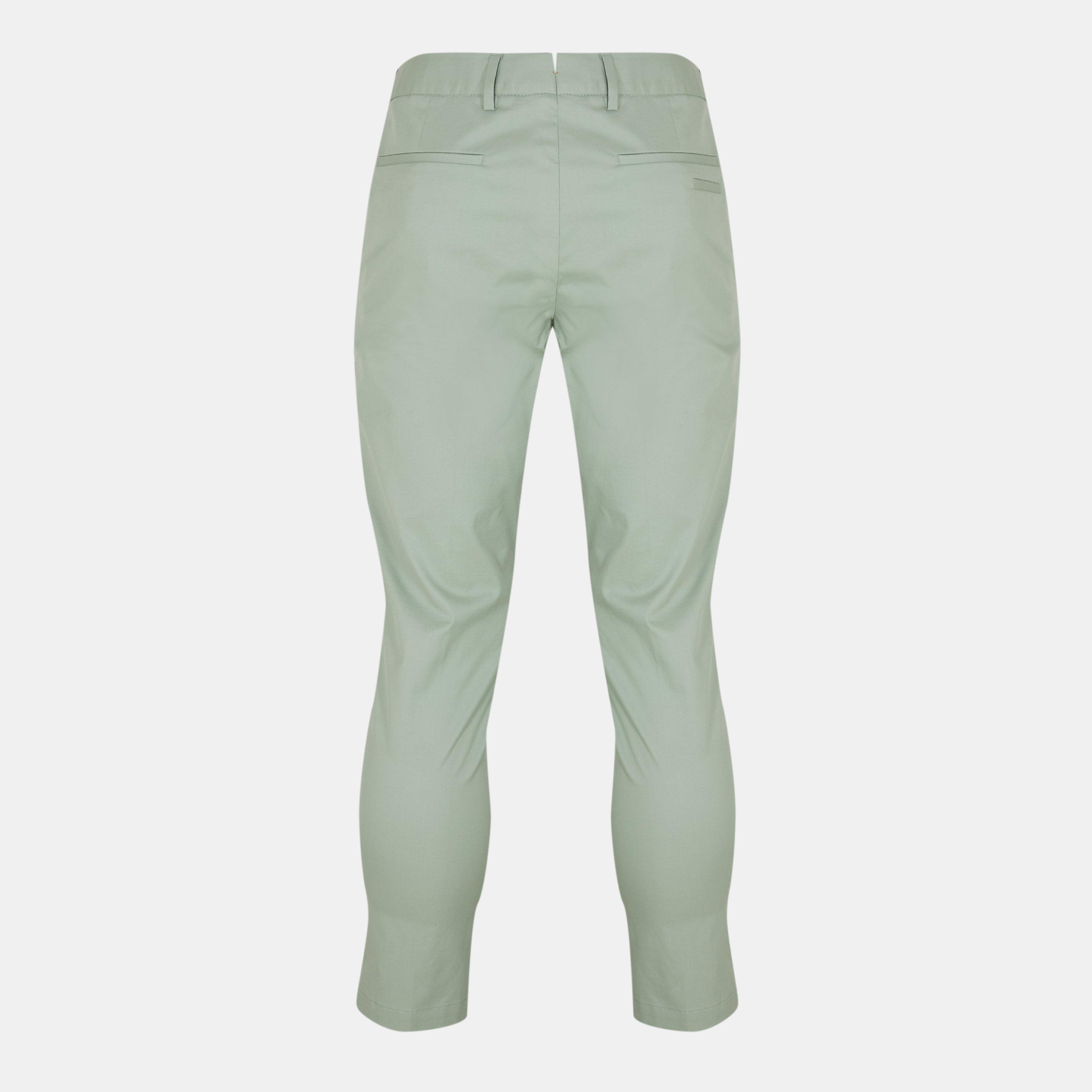 Pastel Green - Boss - Men's L Kaiton Slim Fit Trousers - 2