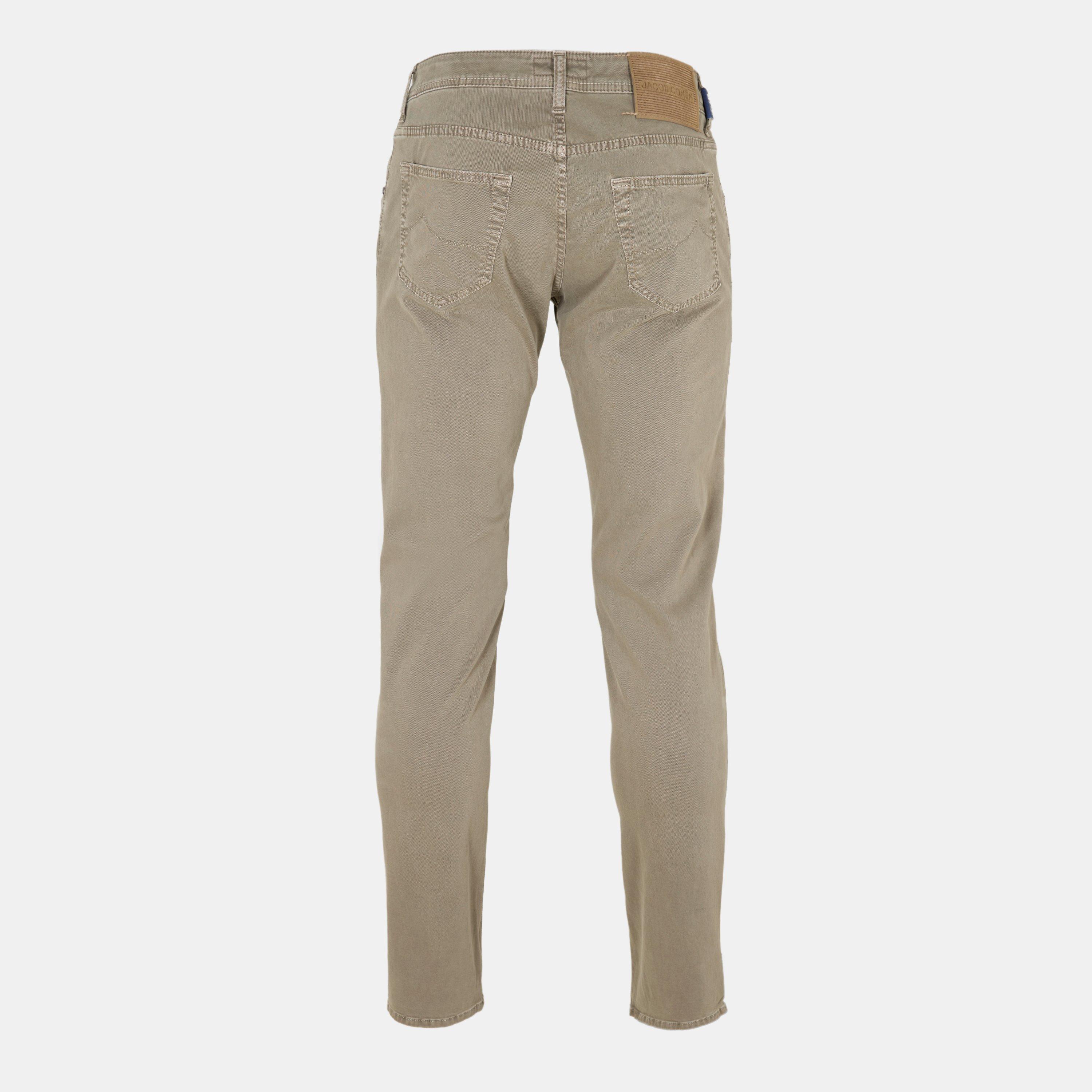 Grey - Jacob Cohen - Men's Slim Fit Trousers - 2