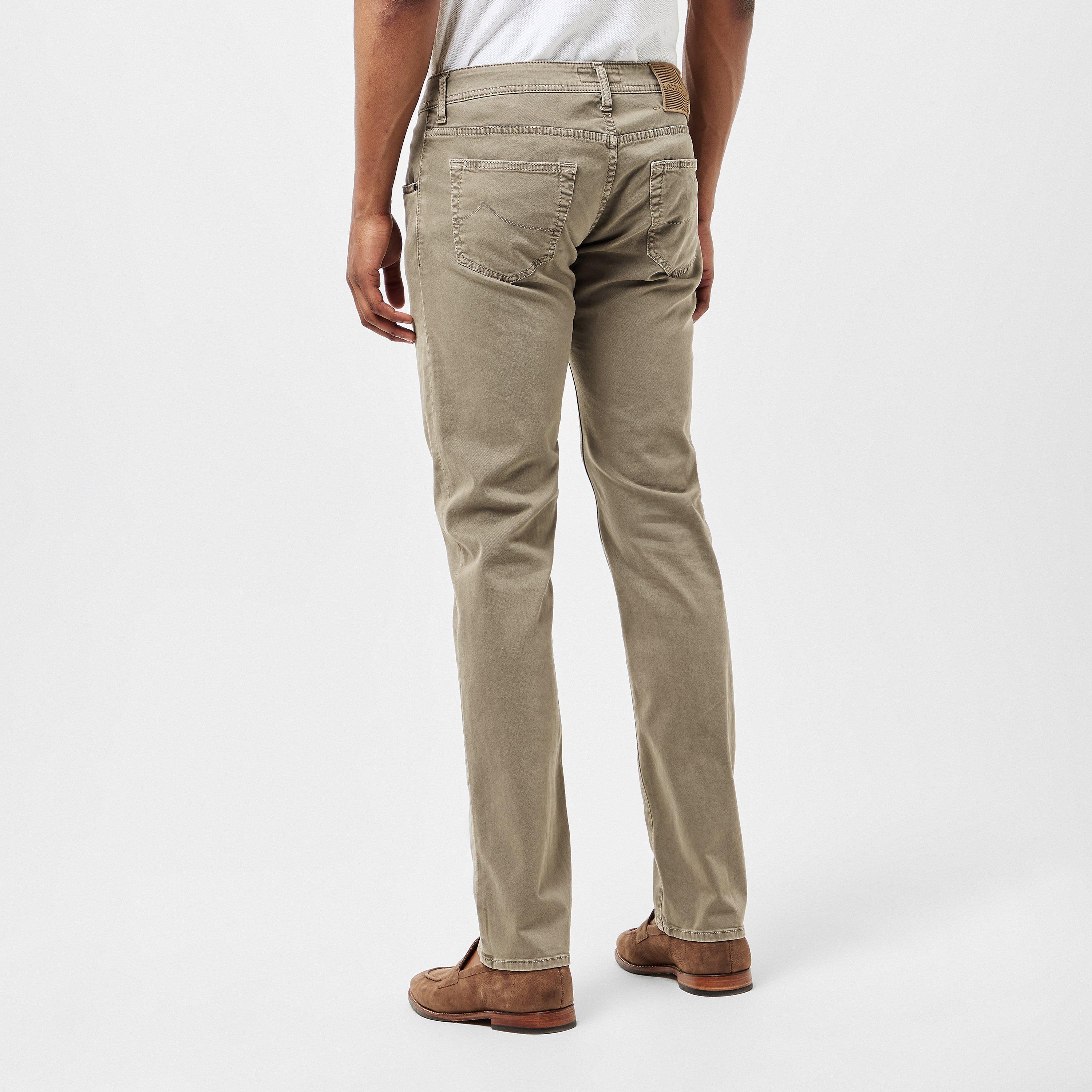 Grey - Jacob Cohen - Men's Slim Fit Trousers - 4