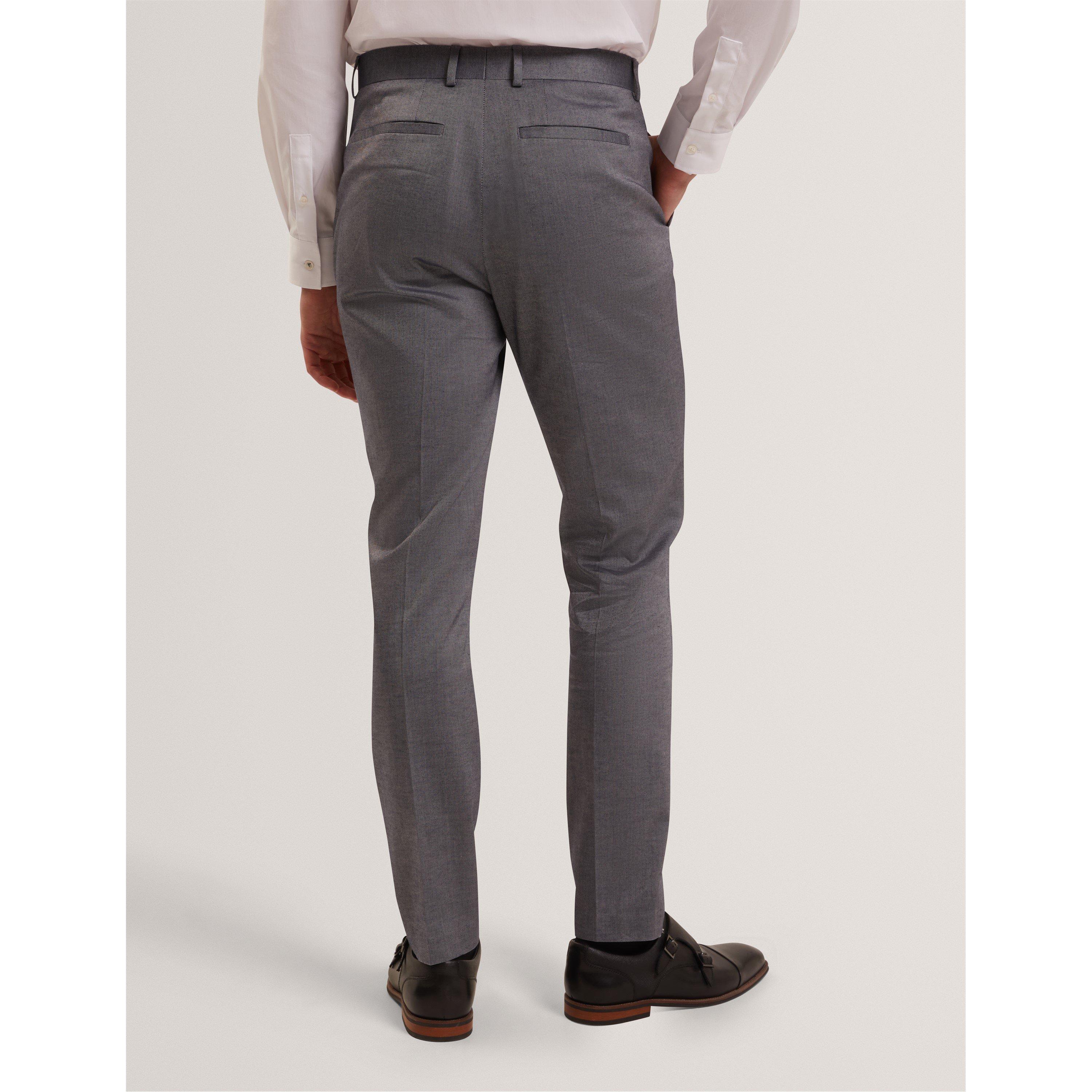 Navy - Ted Baker - Ted Slm CtnPlainTrsr Sn62 - 3