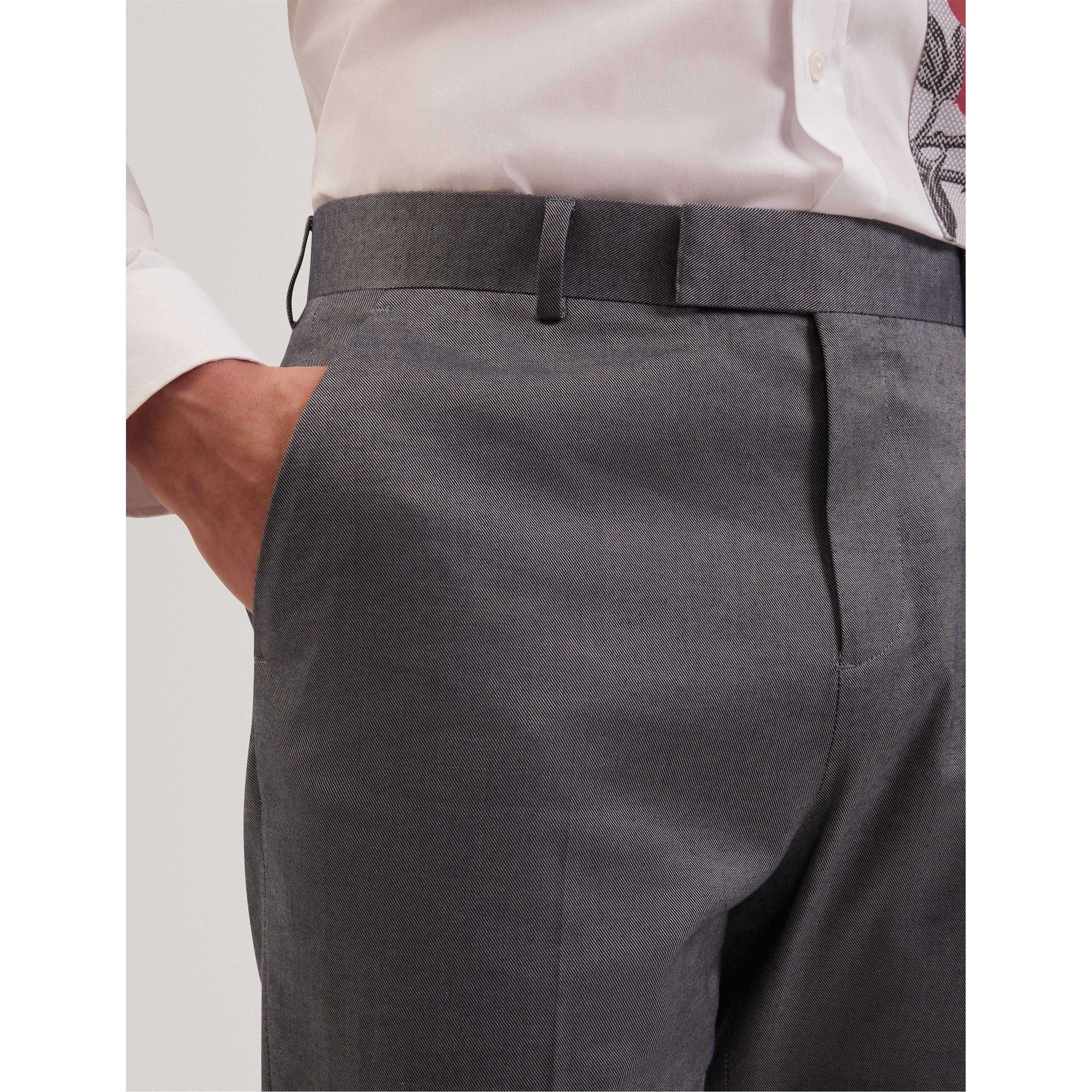 Navy - Ted Baker - Ted Slm CtnPlainTrsr Sn62 - 4