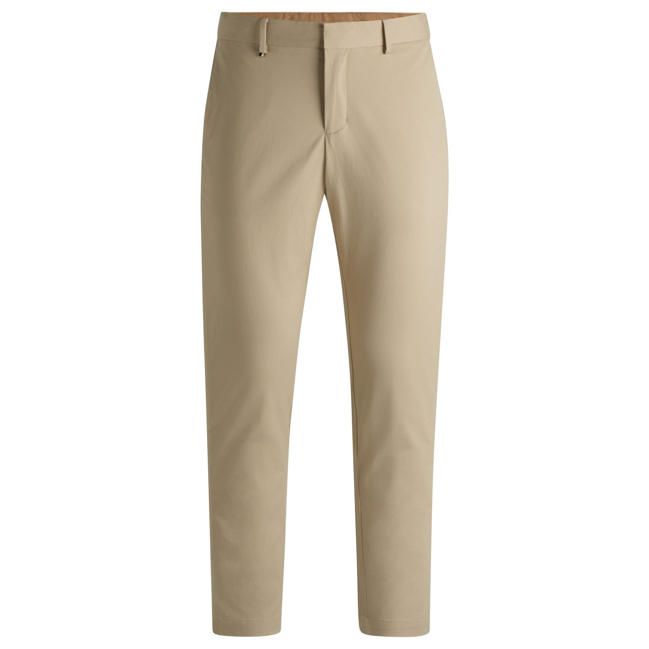 Light Beige 275 - Boss - Men's C-Genius-DTL Slim Fit Trousers - 1