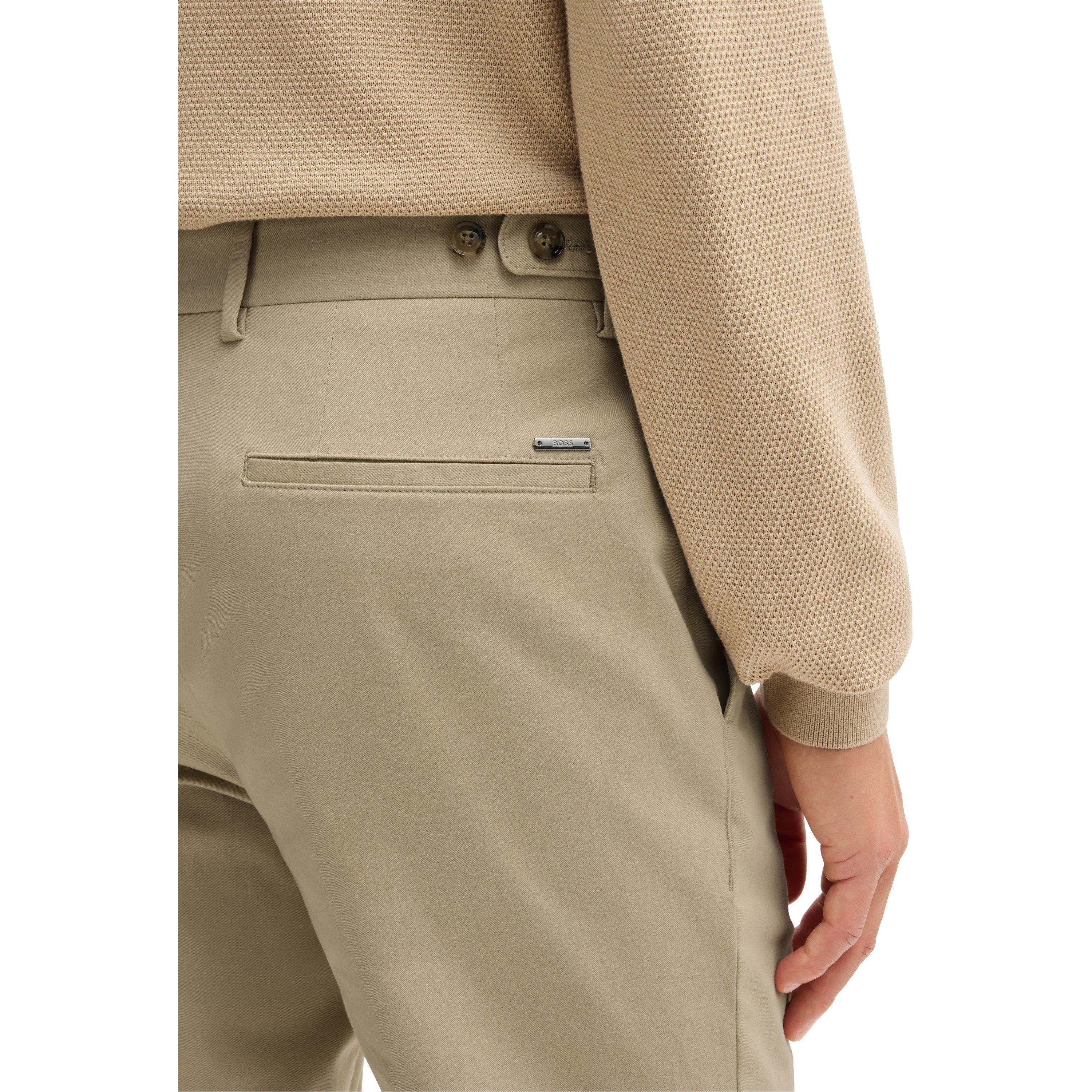 Light Beige 275 - Boss - Men's C-Genius-DTL Slim Fit Trousers - 4