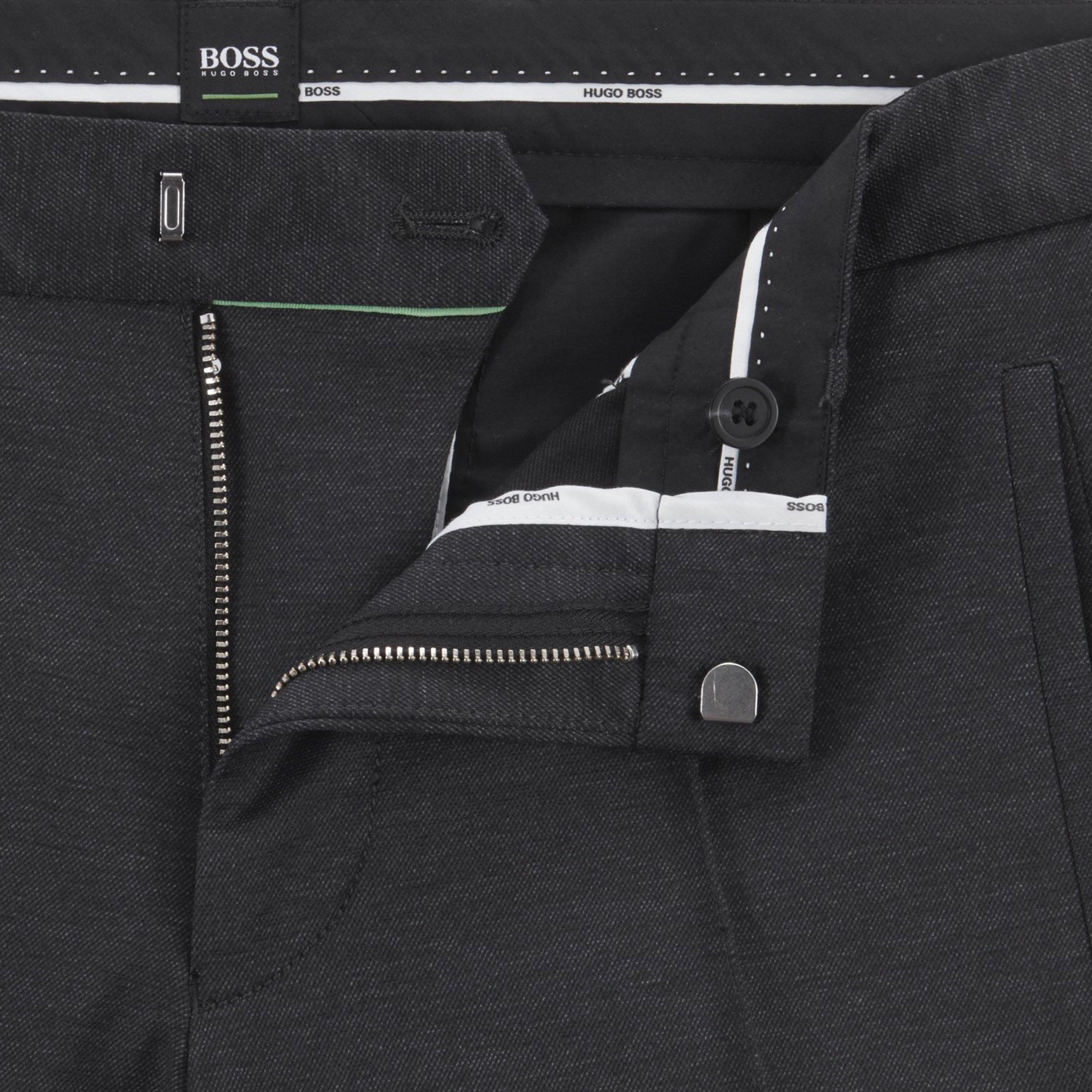 Grey - Hugo - Men's Slim Fit Trouser - 2