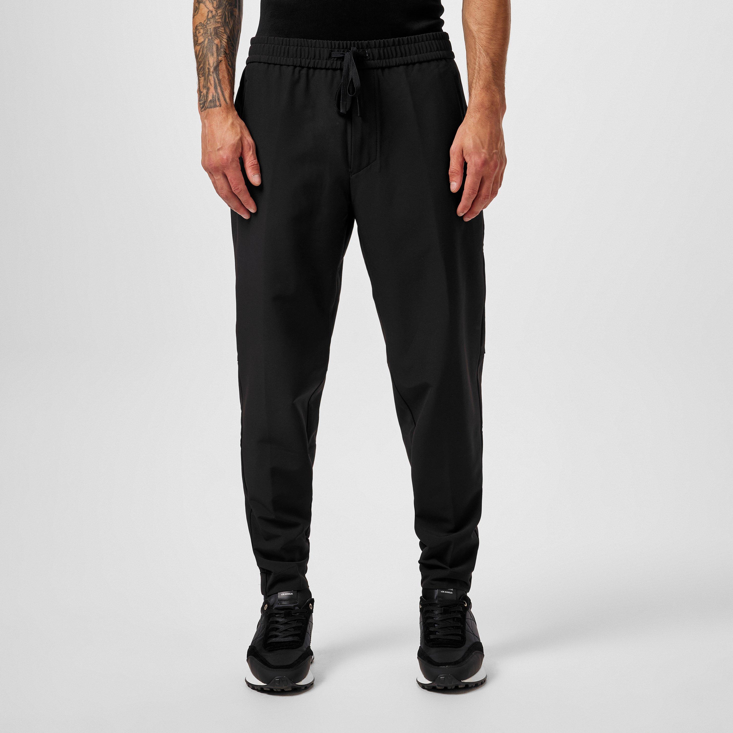 Black 001 - Boss - Men&#x27;s HBG Flex Trouser, Unrestricted Movement - 2