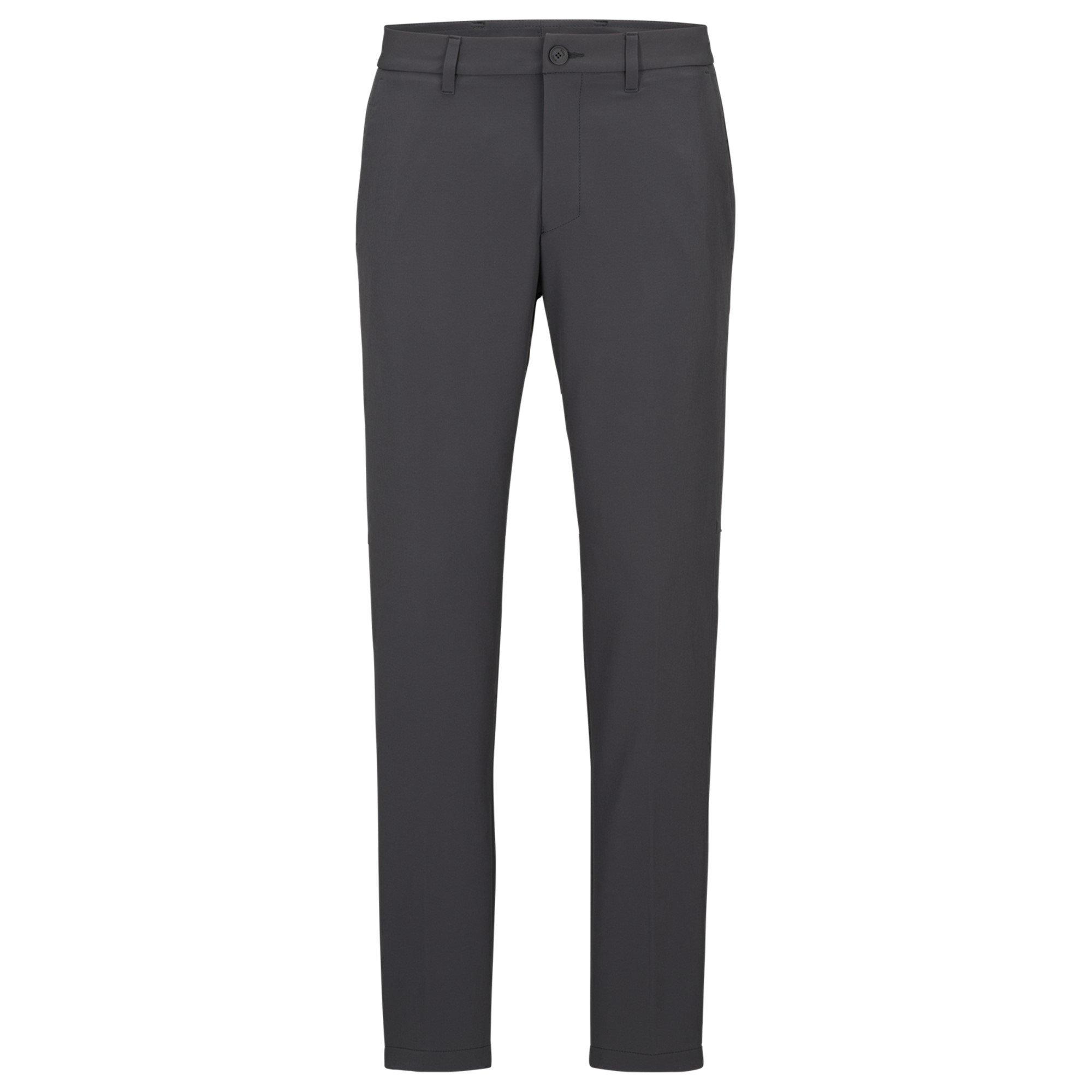 Dk Grau 027 - Boss - Men's HBG Commuter-Slim Fit Trousers - 1