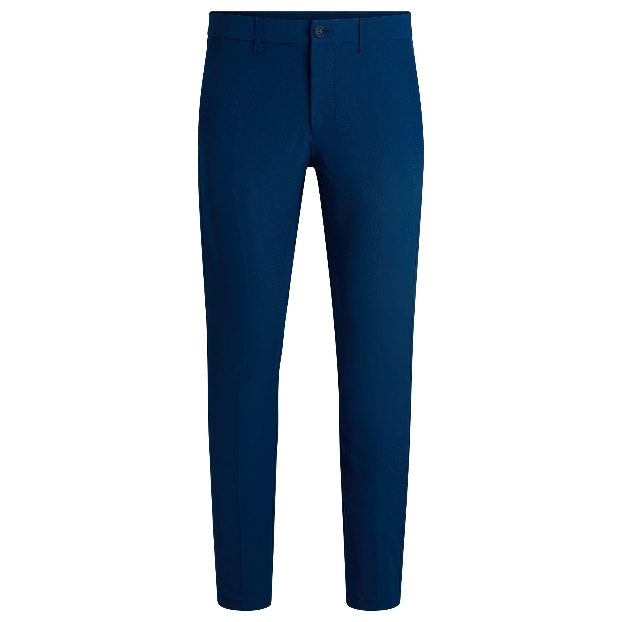 Boss Men's Hbg Commuter-Slim Fit Trousers - Open Blue - 42 (52)