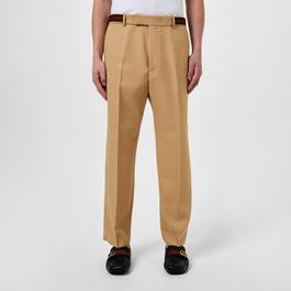 Gucci Fluid Drill Trousers