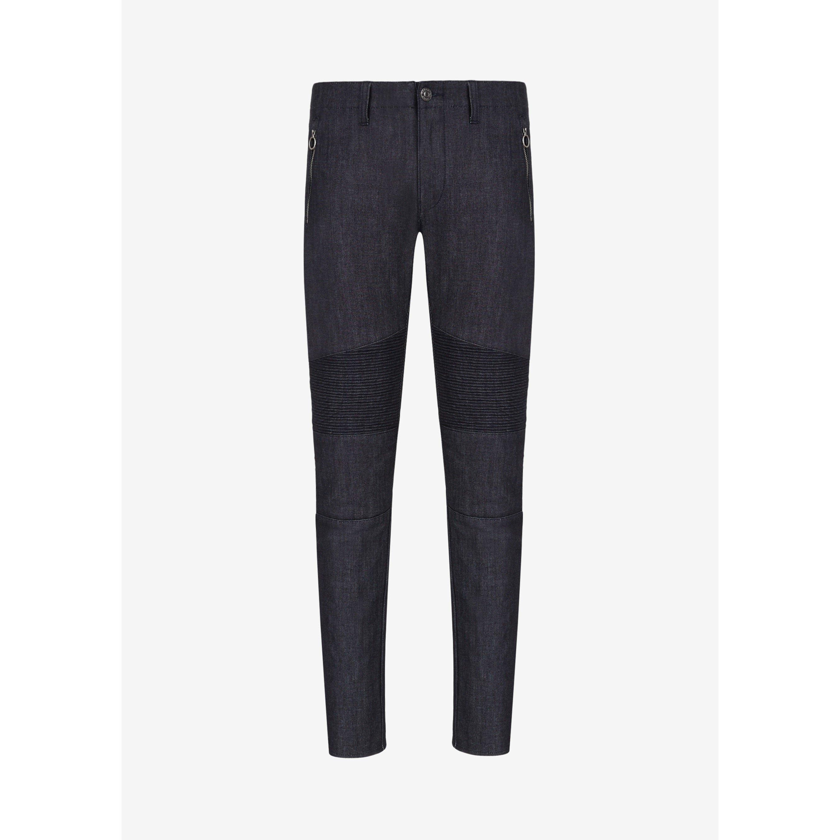 Armani Exchange Men's Skinny Trousers - Dark Denim - 28
