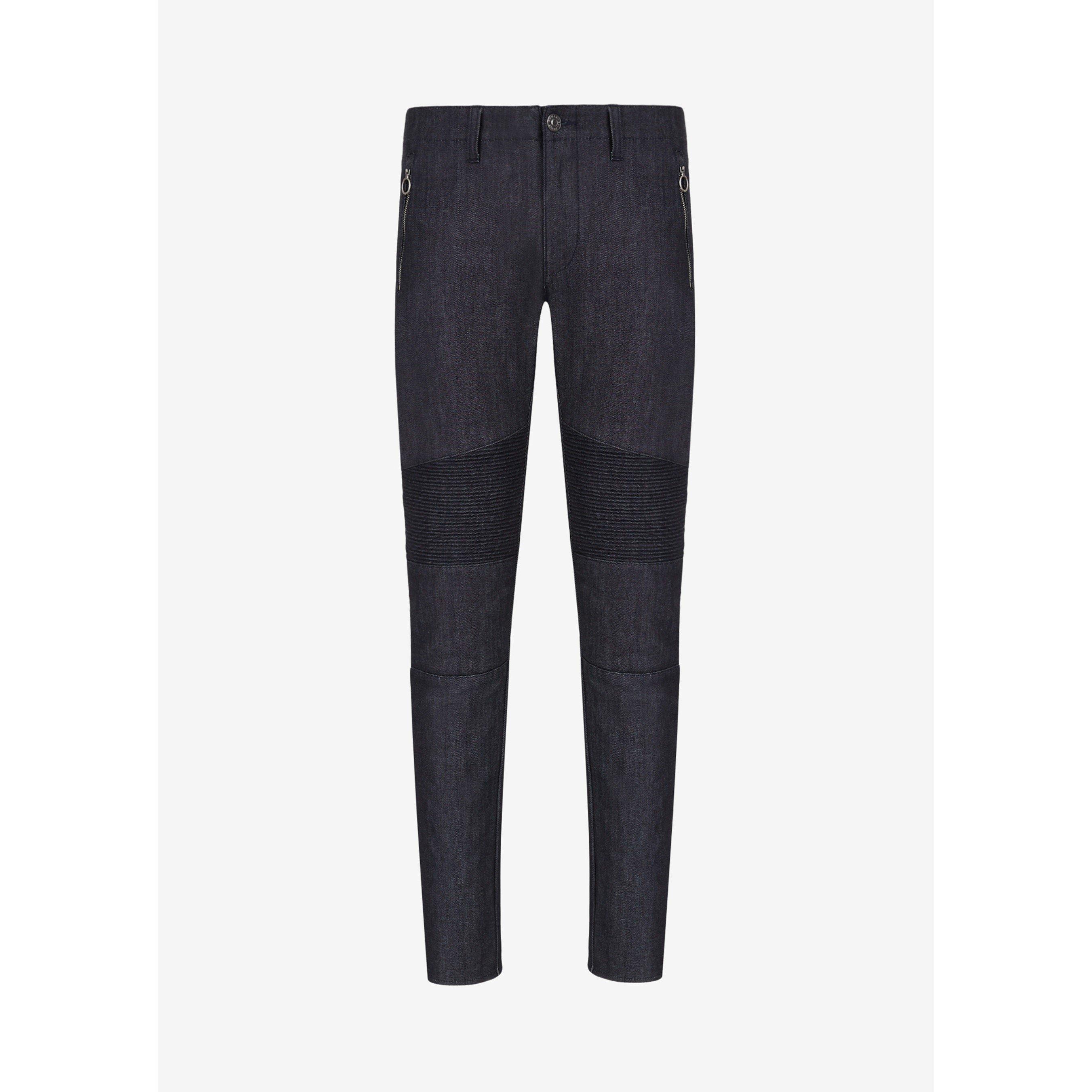 Dark Denim - Armani Exchange - Men's Skinny Trousers - 3