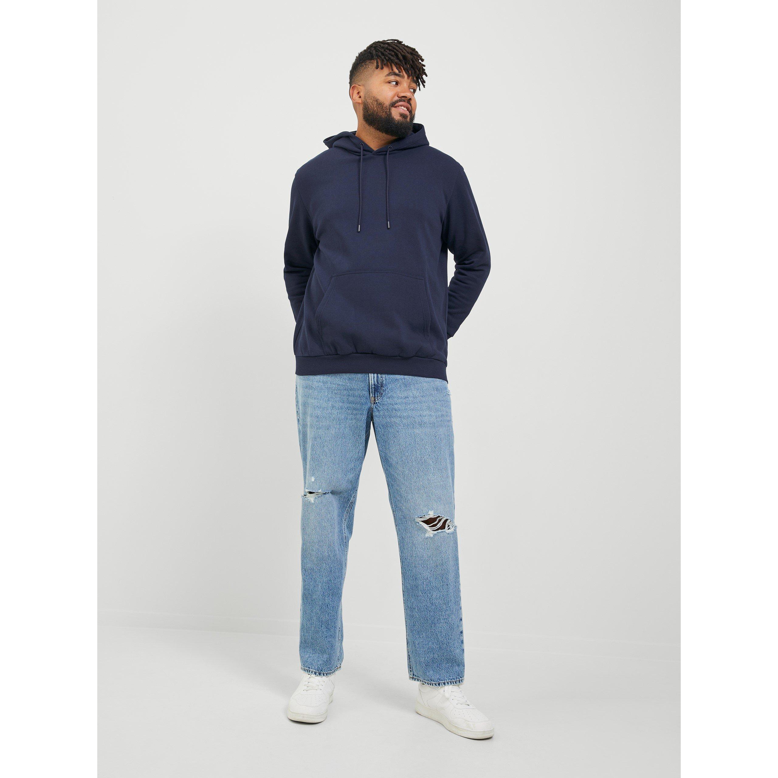 Navy Blazer - Jack and Jones - Jack+ Bradley Hoodie Mens Plus Size - 3