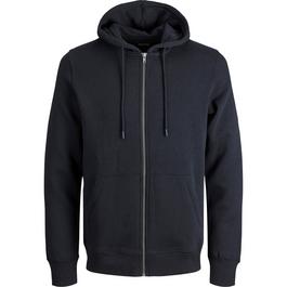 Jack and Jones Bradley Zip Hoodie Mens Plus Size