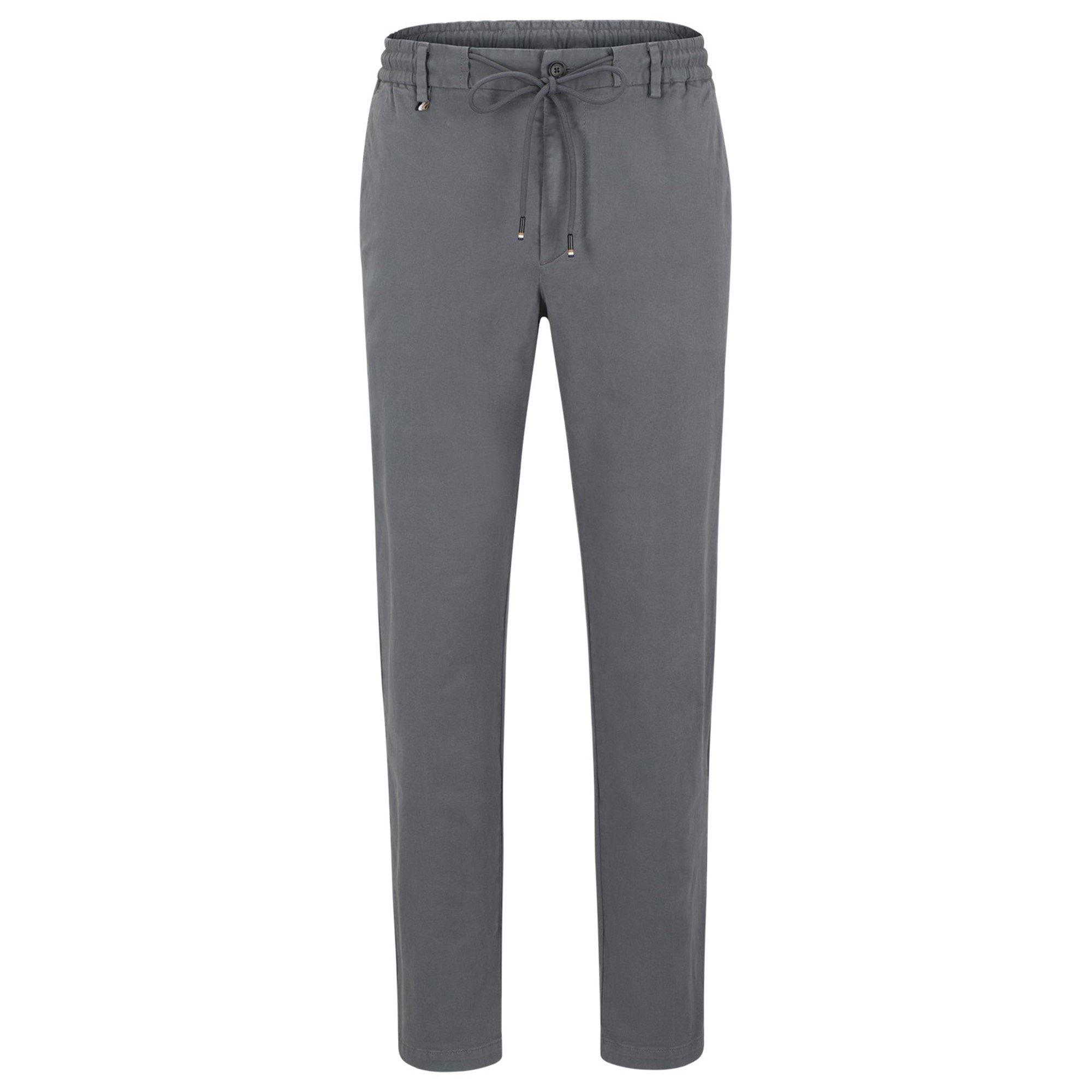 Boss Men's Kane Slim-Fit Tapered Trousers - Grey 029 - 2XL (54)