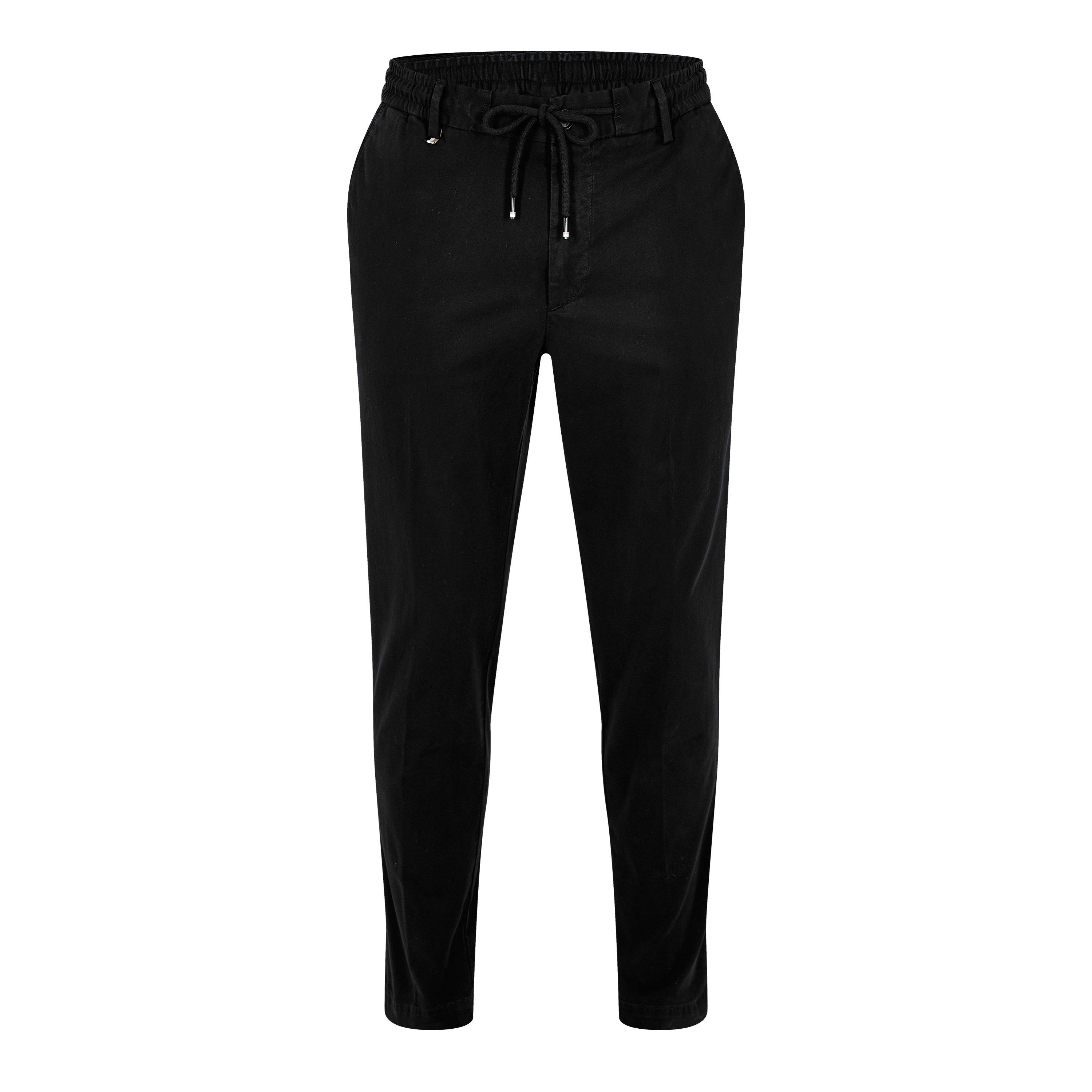 Black 001 - Boss - Men's Kane Slim-fit Tapered Trousers - 1
