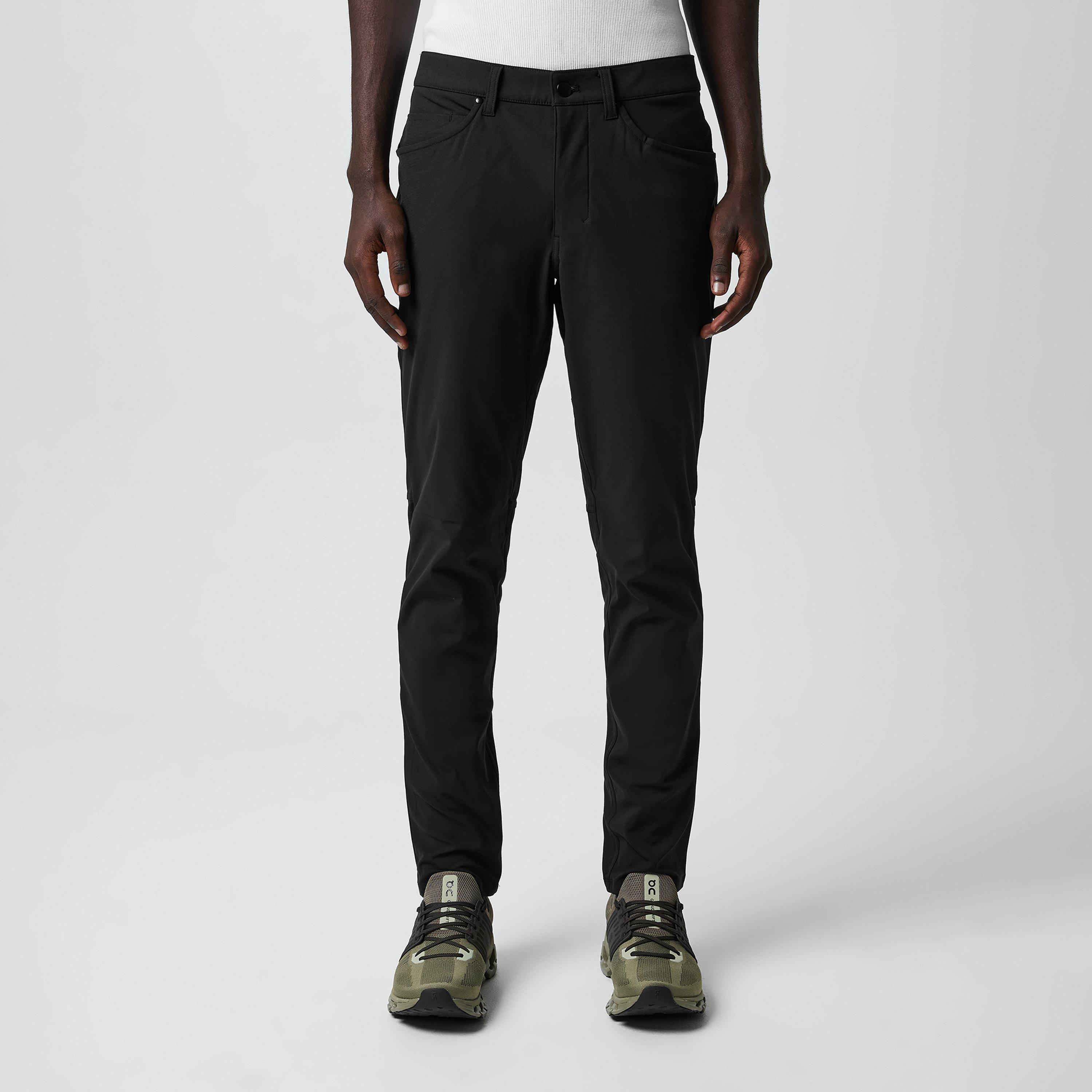 Black - Lululemon - Men'S Plain Abc Slim-Fit Trousers - 1