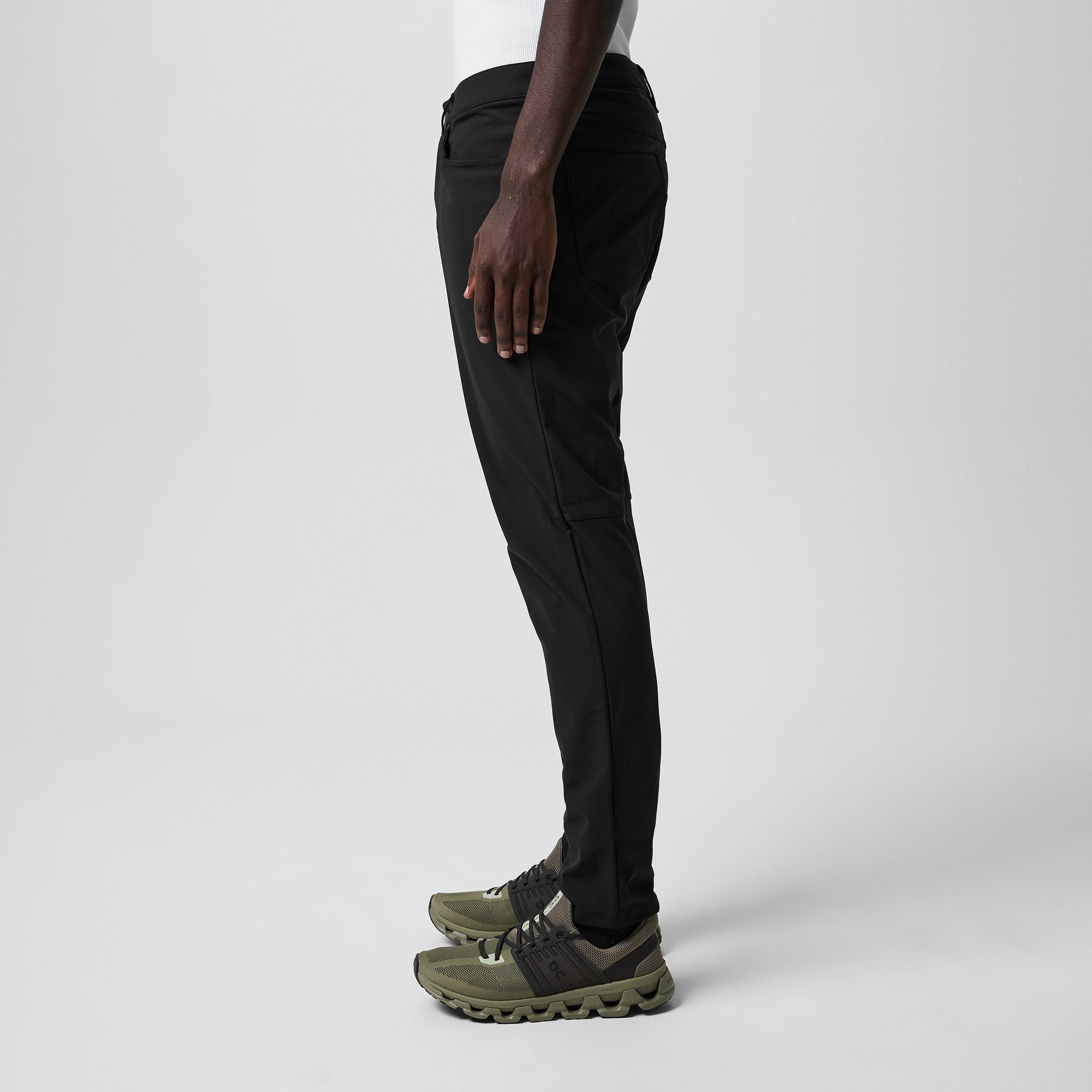 Black - Lululemon - Men'S Plain Abc Slim-Fit Trousers - 2