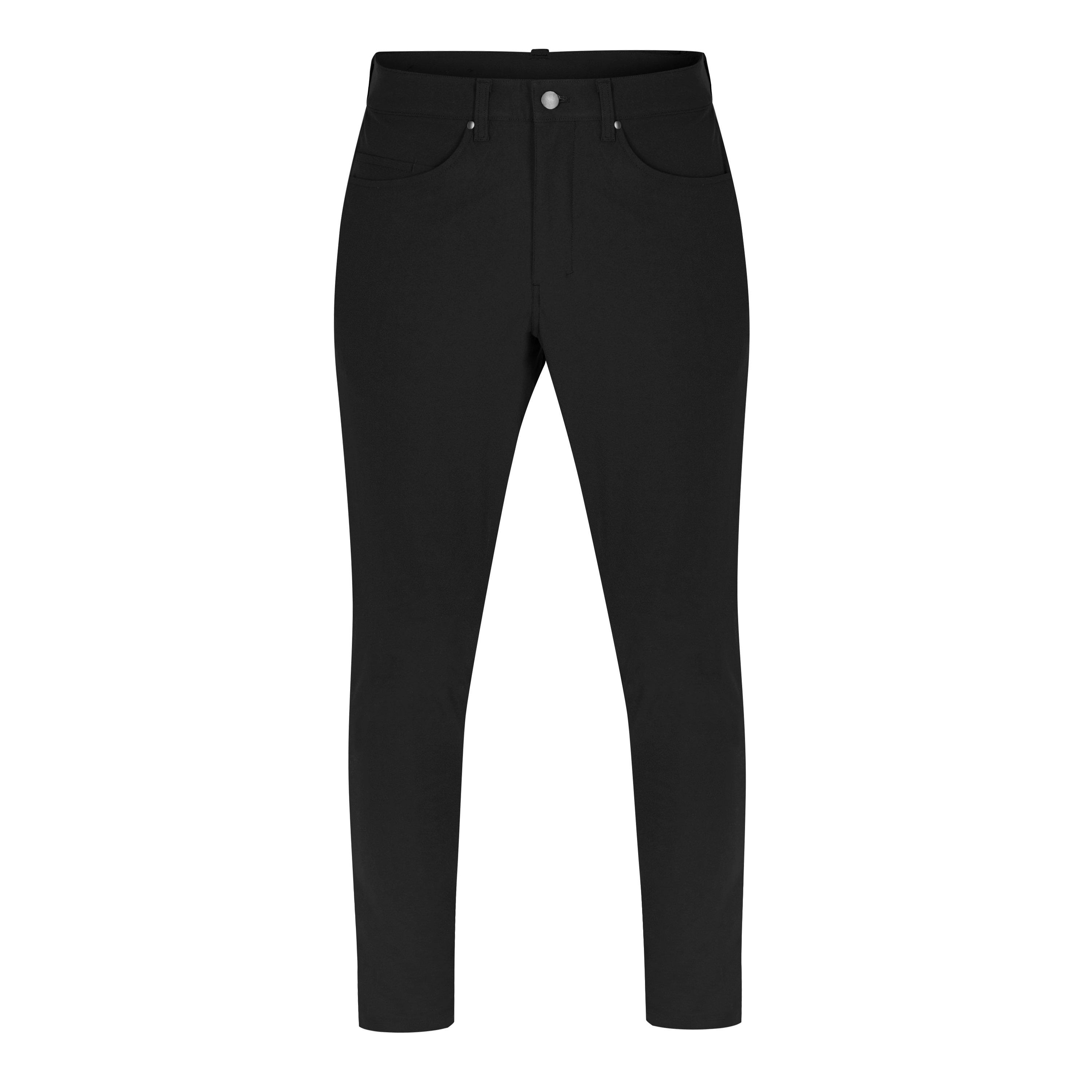 Black - Lululemon - Men'S Plain Abc Slim-Fit Trousers - 5